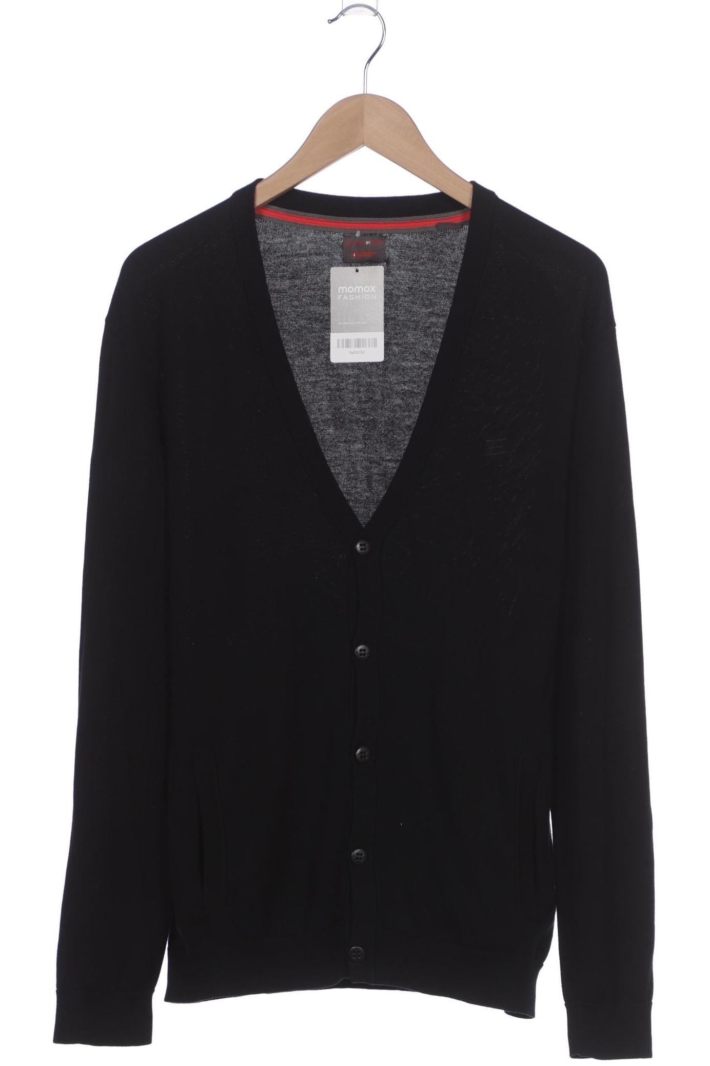 

Esprit Herren Strickjacke, schwarz, Gr. 52