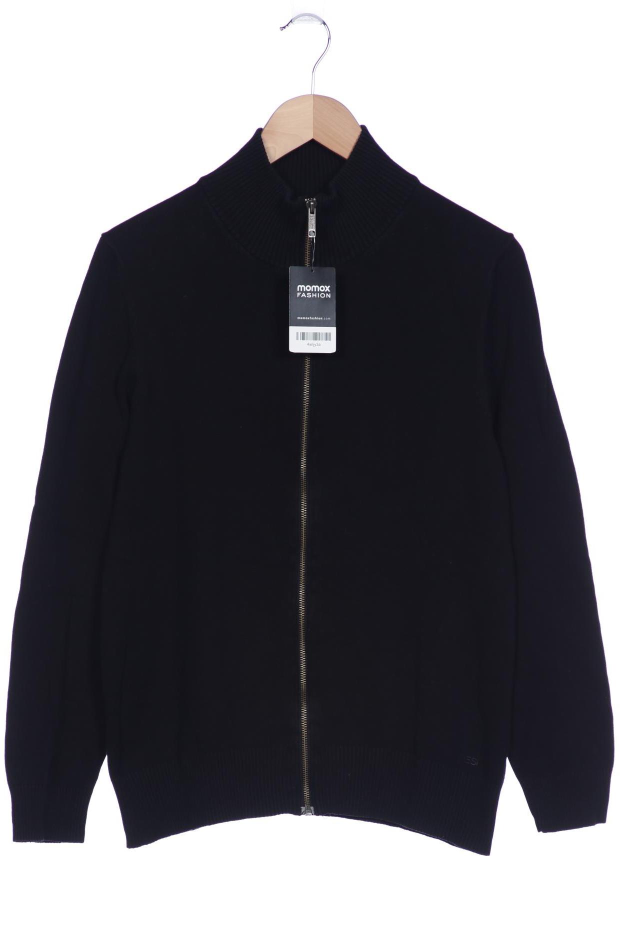 

Esprit Herren Strickjacke, schwarz, Gr. 48