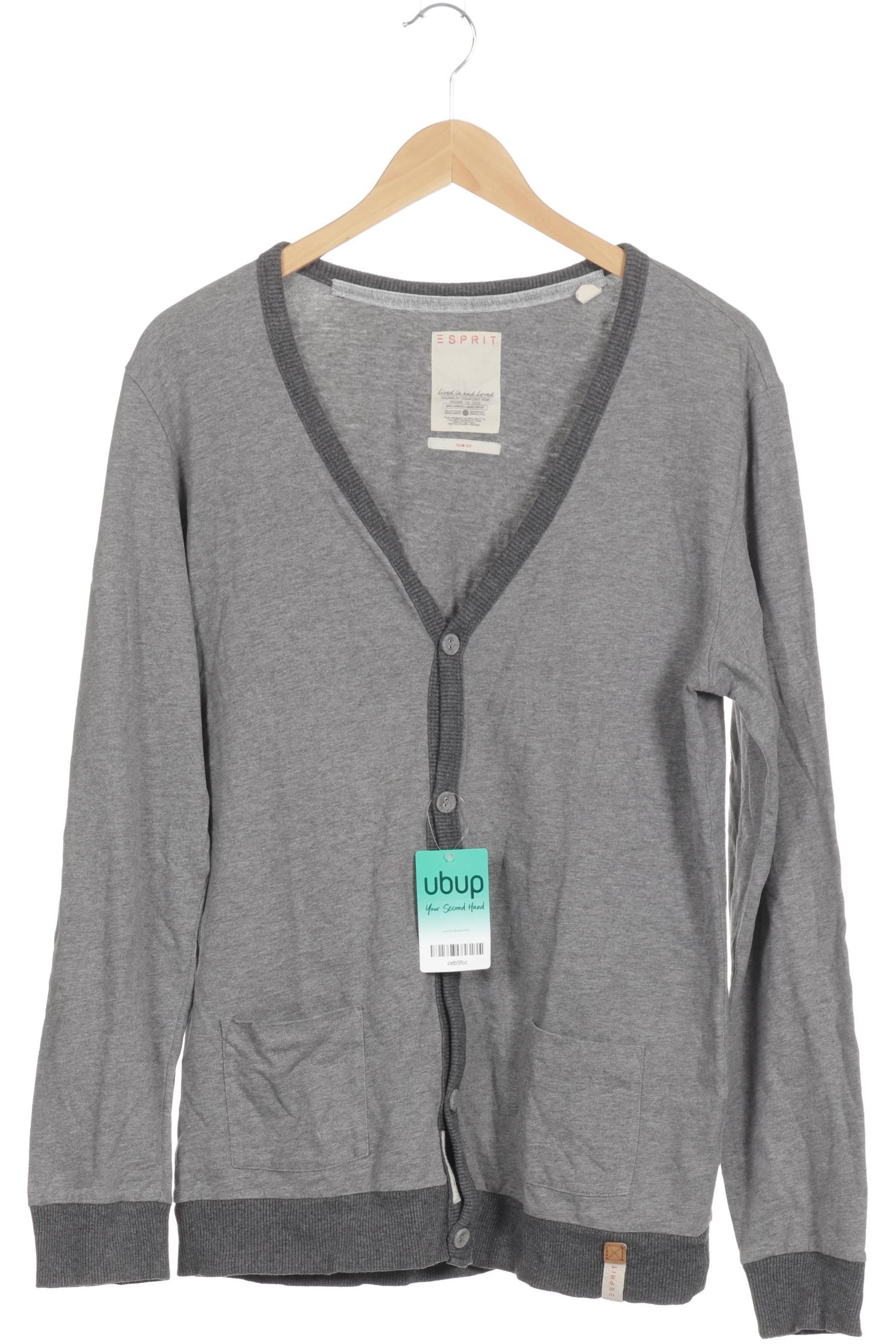 

Esprit Herren Strickjacke, grau, Gr.