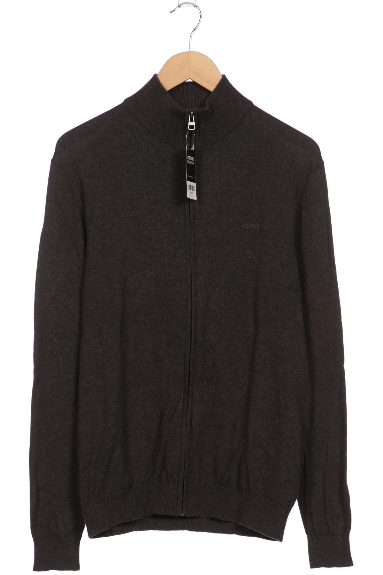 

Esprit Herren Strickjacke, grau, Gr. 48