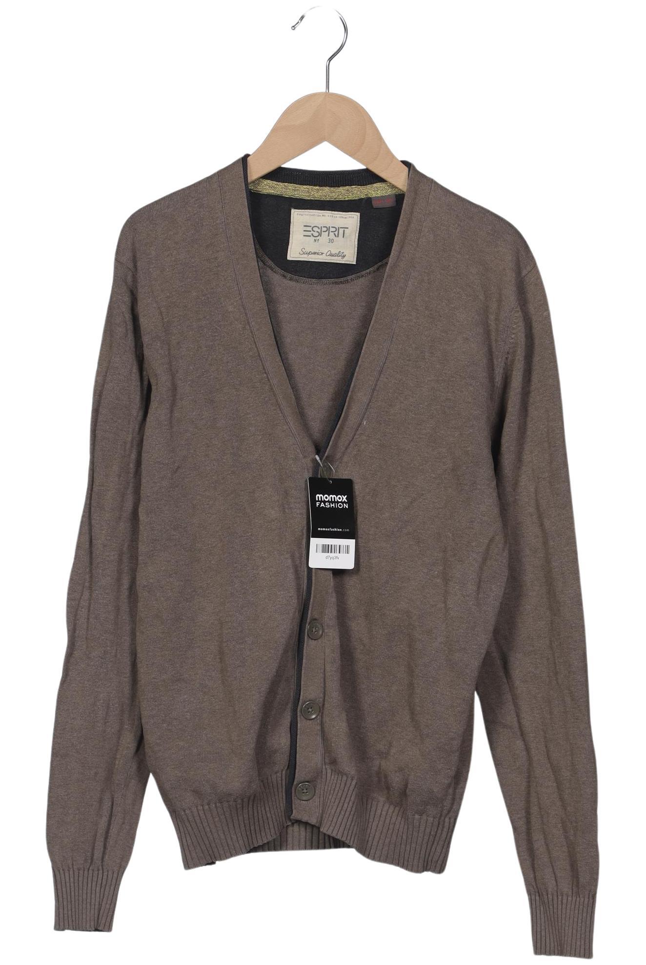 

Esprit Herren Strickjacke, braun, Gr. 48