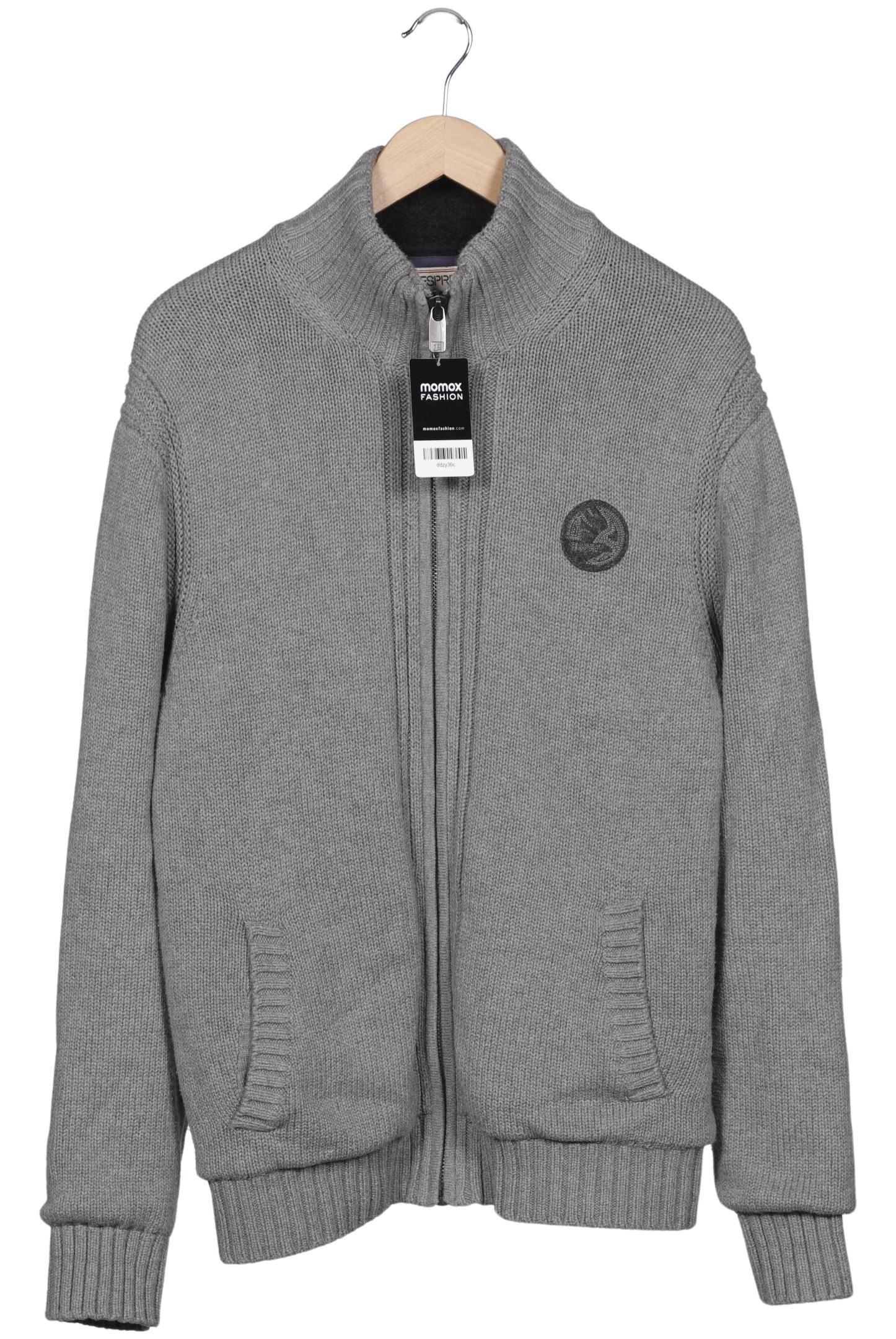 

Esprit Herren Strickjacke, grau, Gr. 52