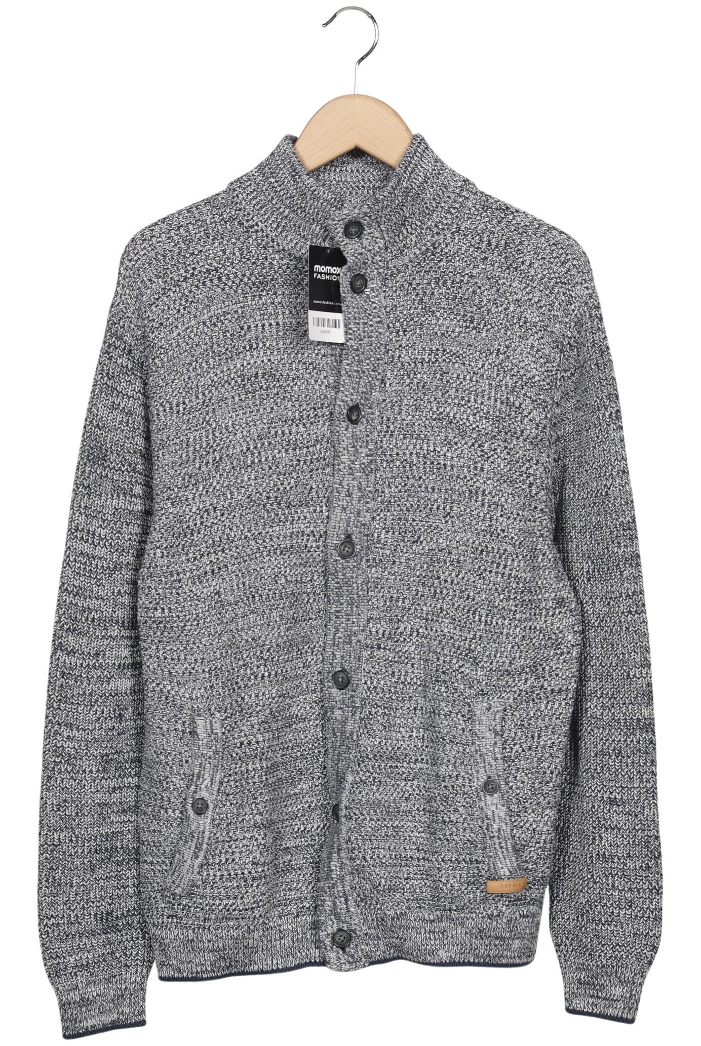 

Esprit Herren Strickjacke, grau, Gr. 52