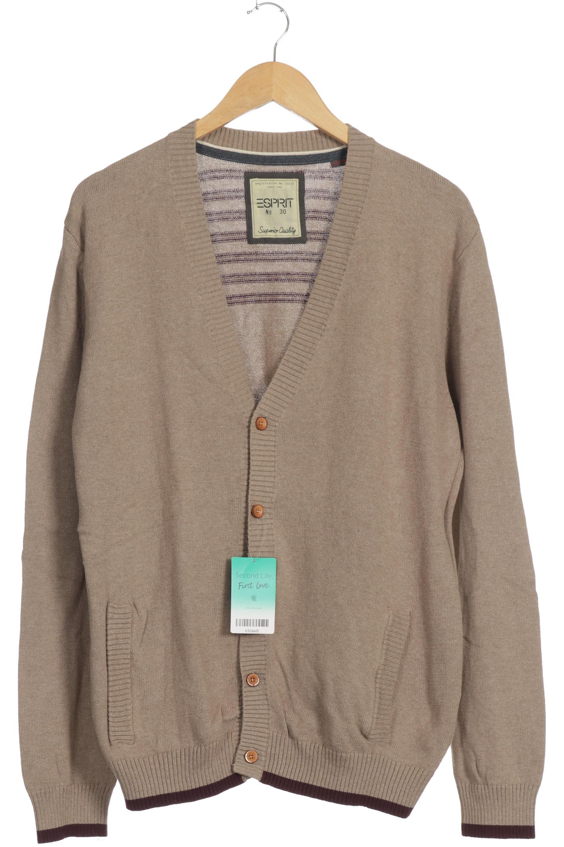 

Esprit Herren Strickjacke, braun, Gr.