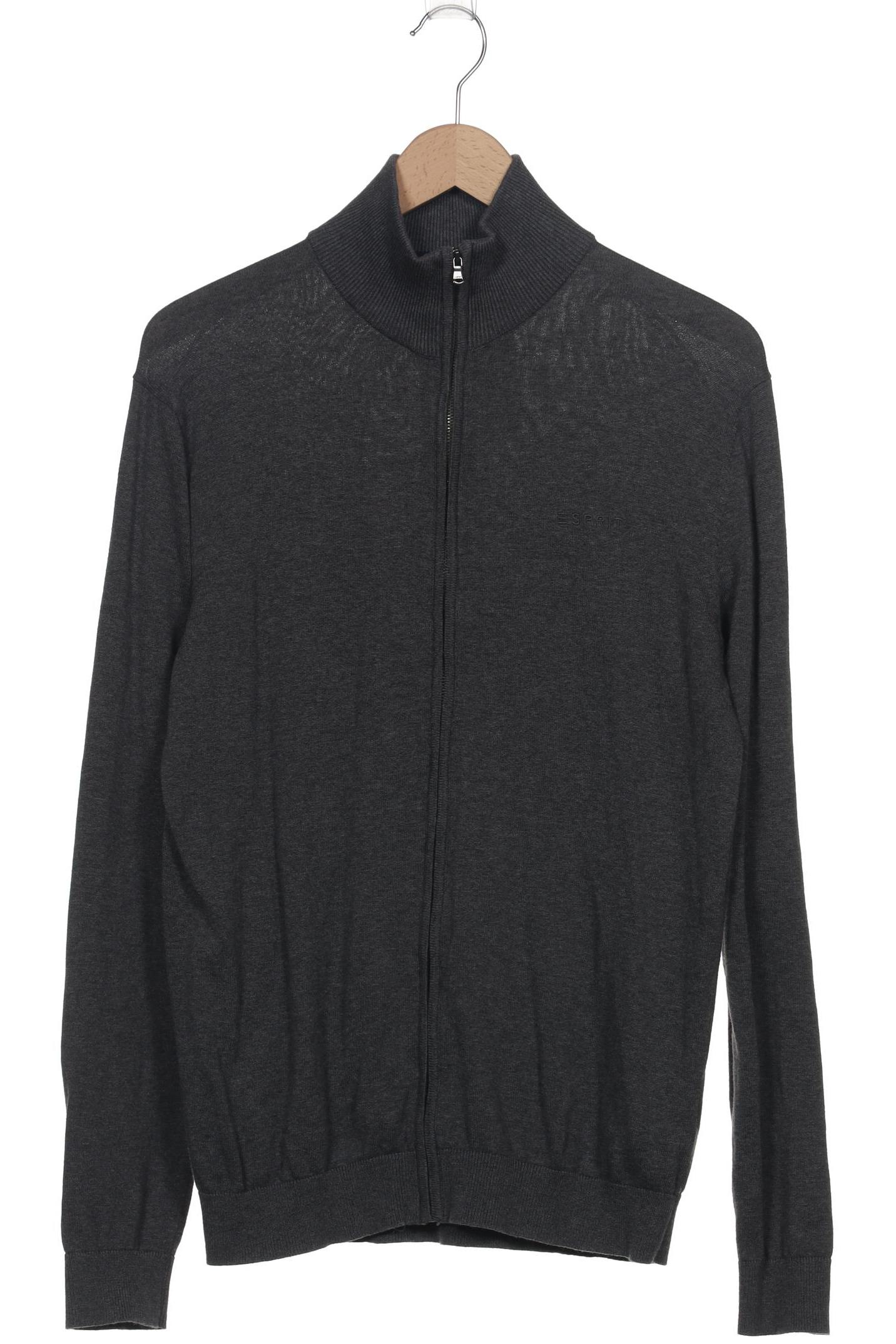 

Esprit Herren Strickjacke, grau, Gr. 48