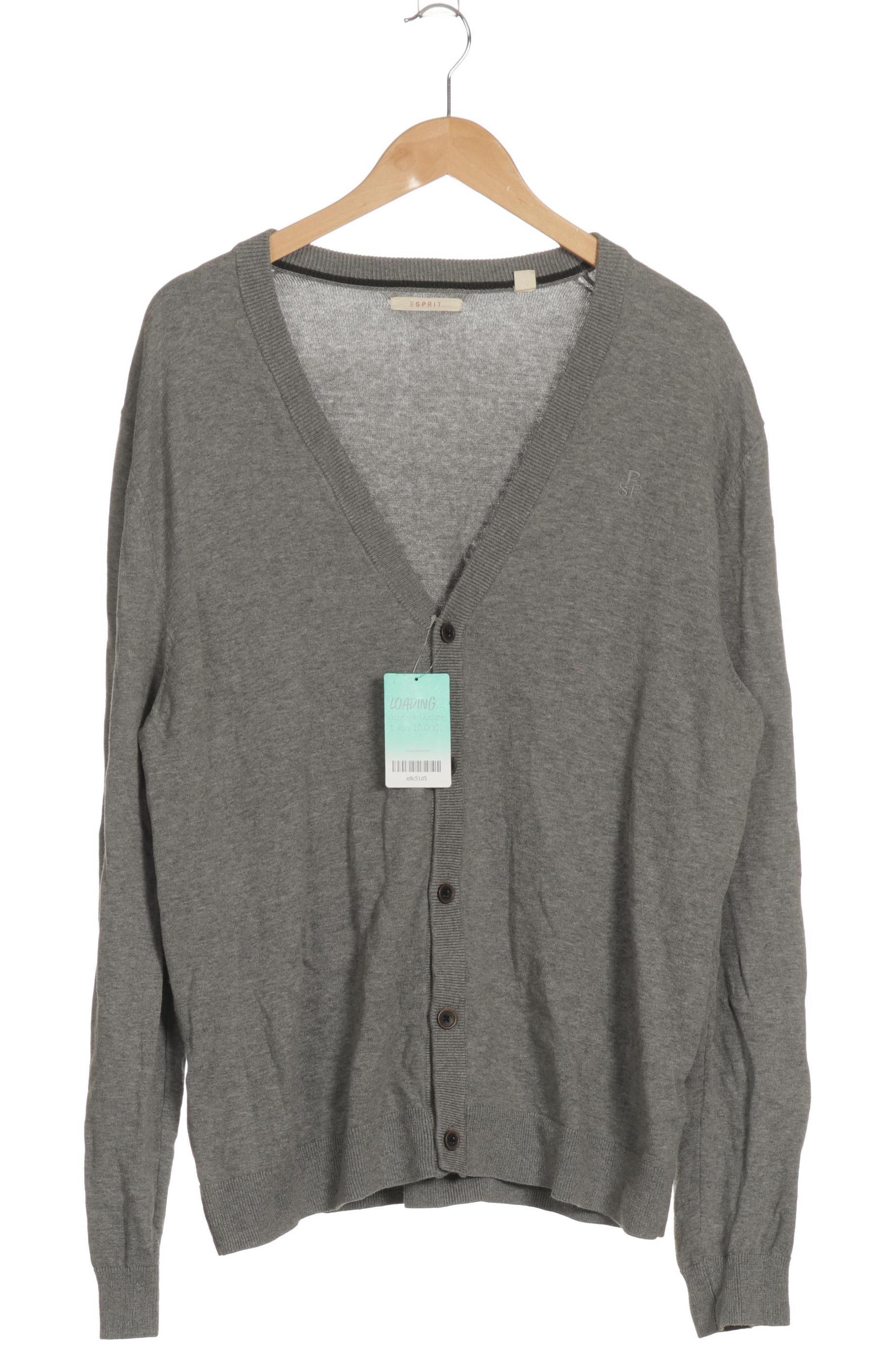 Thumbnail - Esprit Herren Strickjacke, grau, Gr.