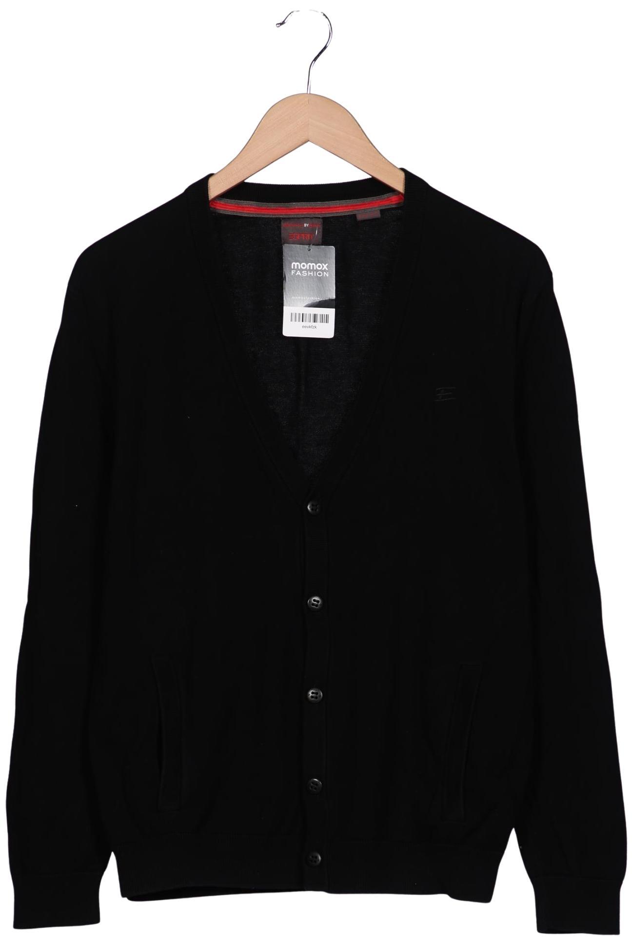 

Esprit Herren Strickjacke, schwarz, Gr. 46