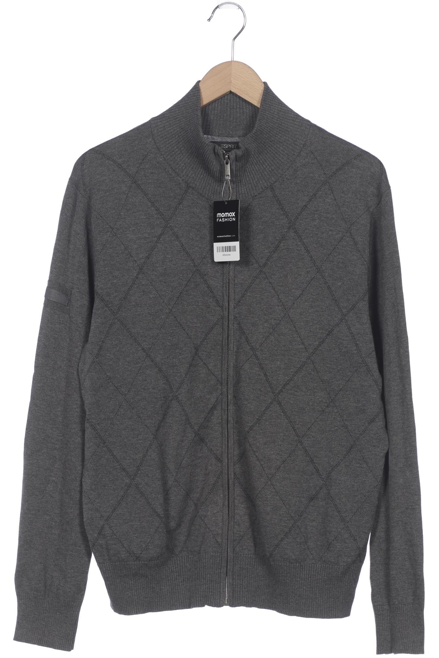

Esprit Herren Strickjacke, grau, Gr. 54