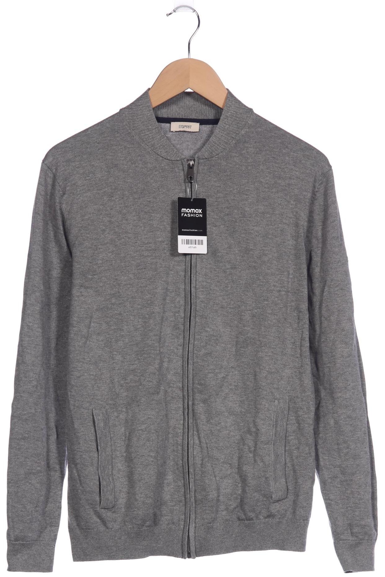 

Esprit Herren Strickjacke, grau, Gr. 48