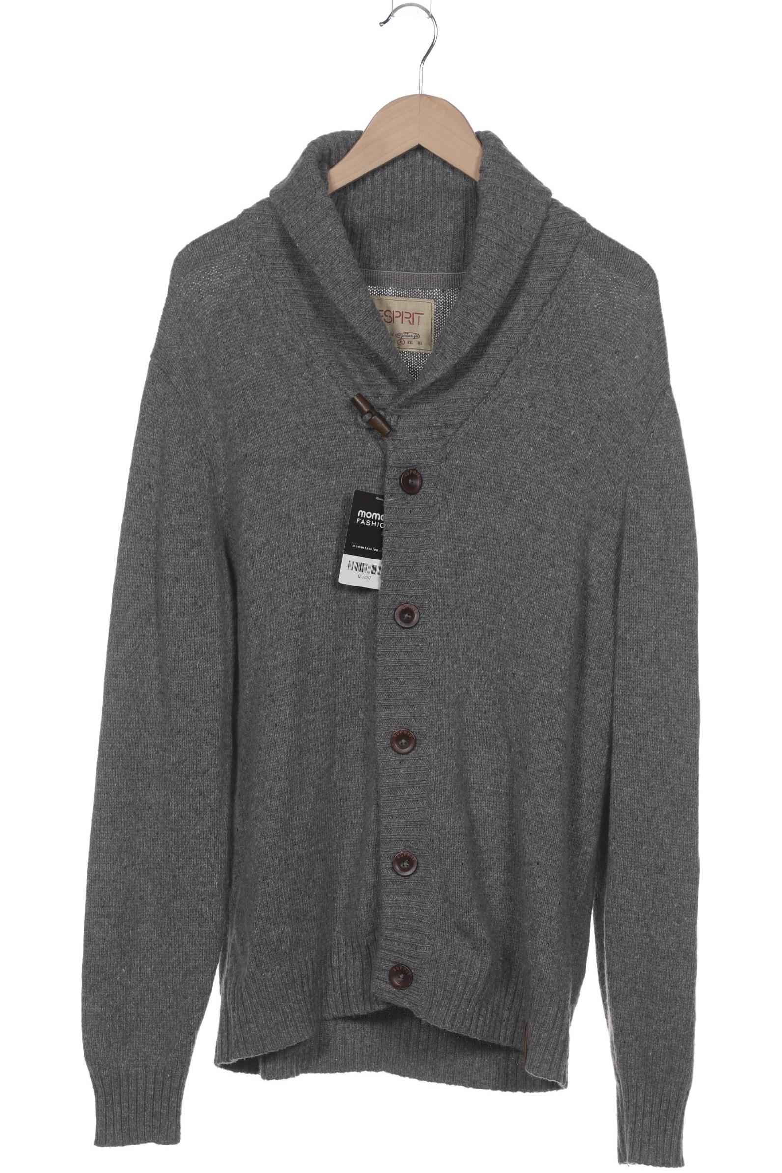 

Esprit Herren Strickjacke, grau, Gr. 54