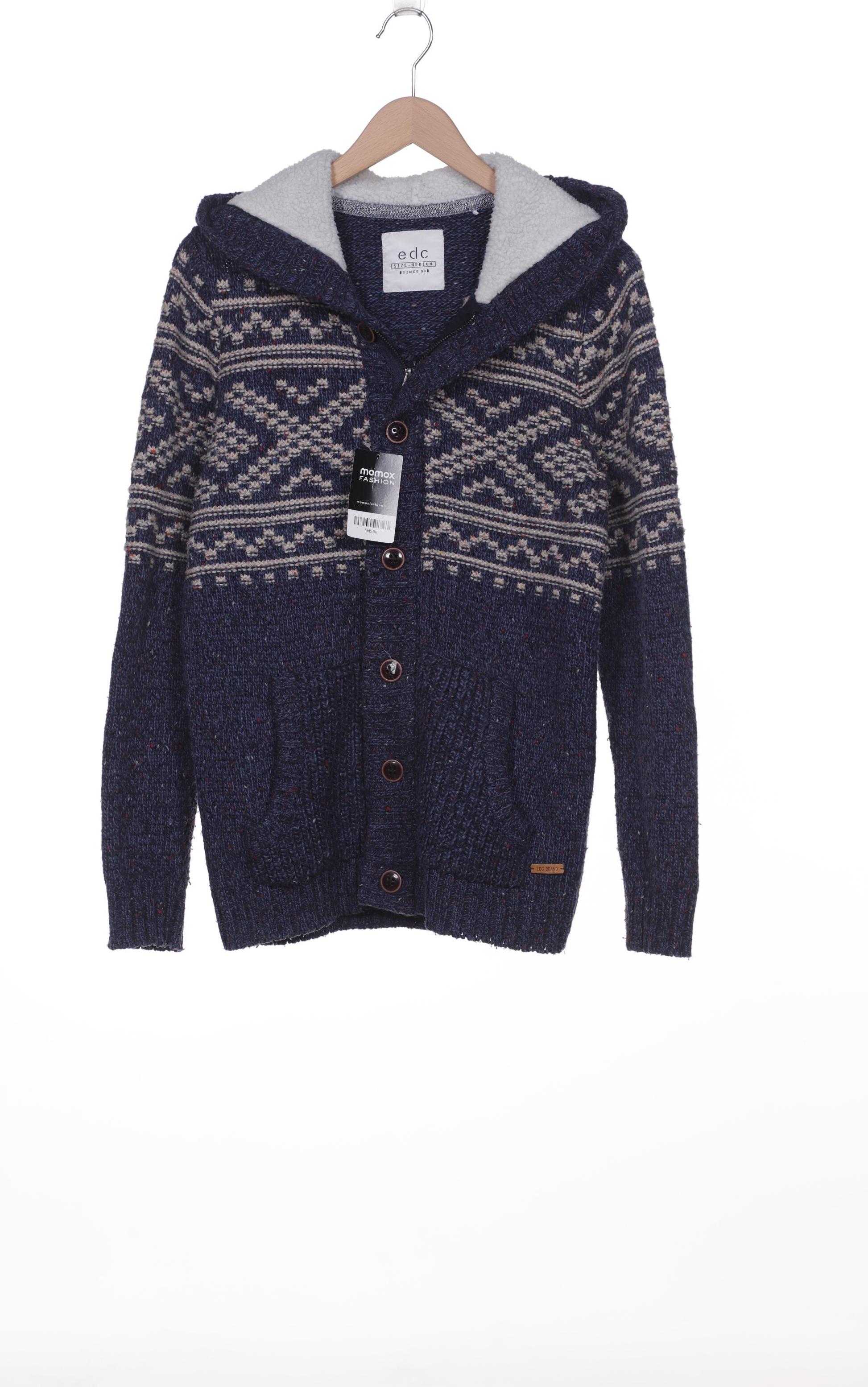 

Esprit Herren Strickjacke, blau, Gr. 48