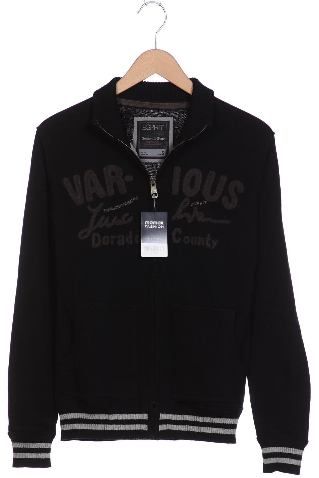 

Esprit Herren Strickjacke, schwarz