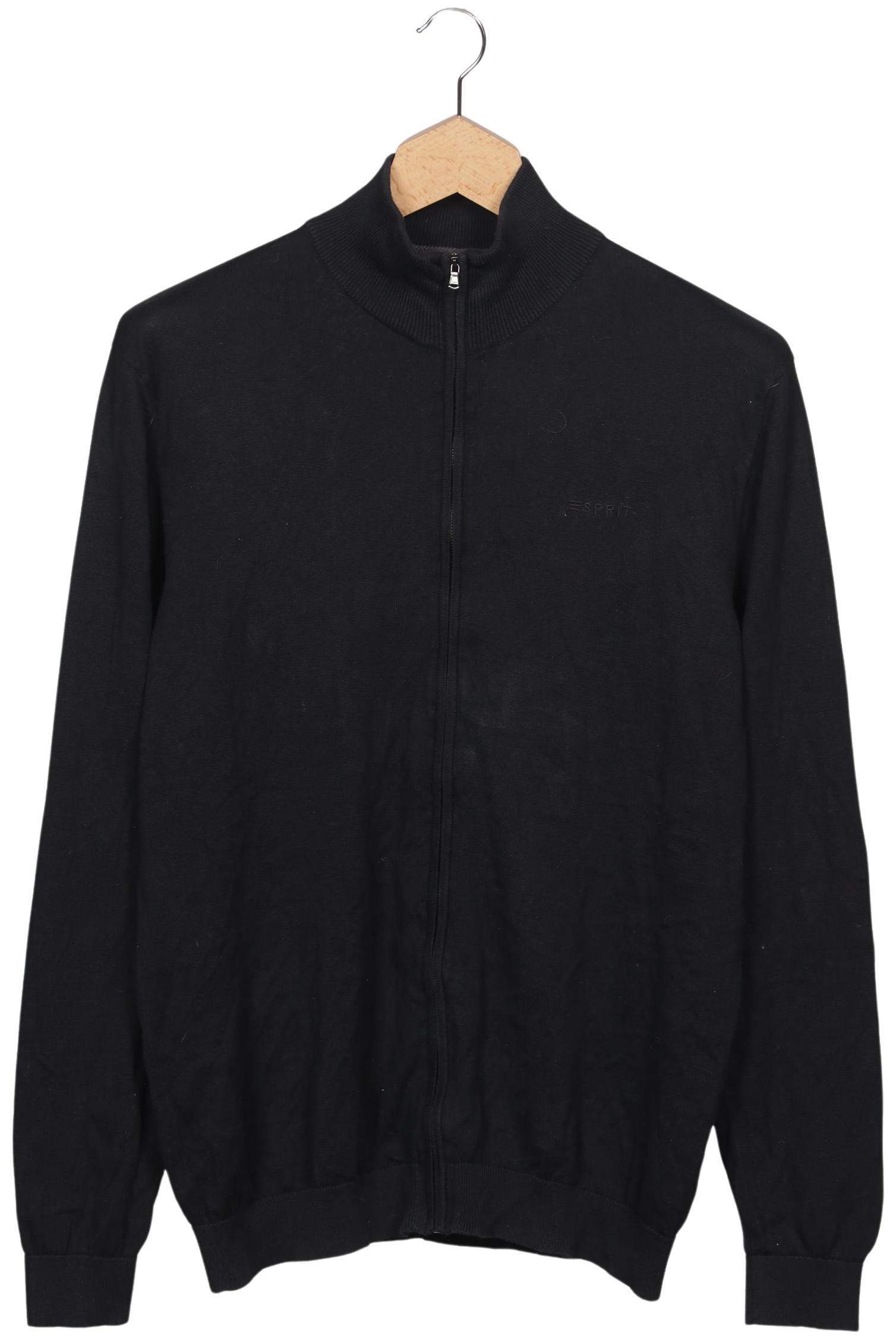 

Esprit Herren Strickjacke, schwarz, Gr. 56