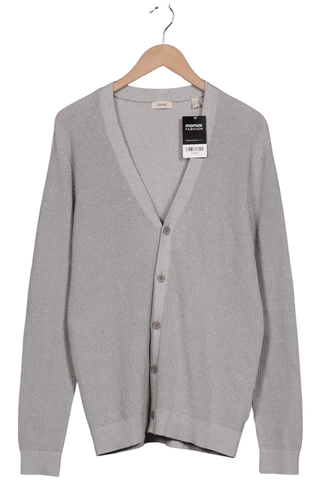 

Esprit Herren Strickjacke, grau, Gr. 48