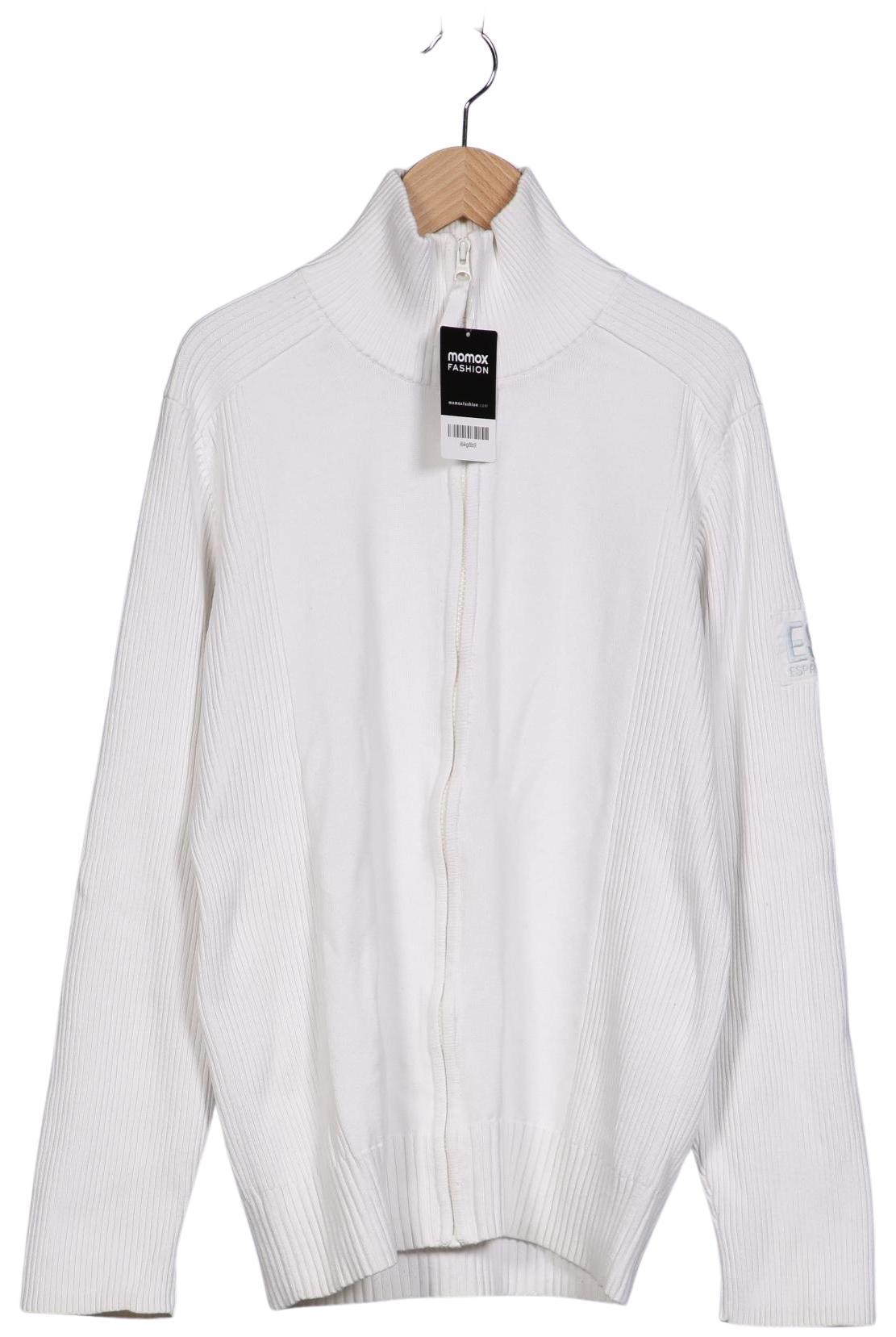 

Esprit Herren Strickjacke, weiß, Gr. 48