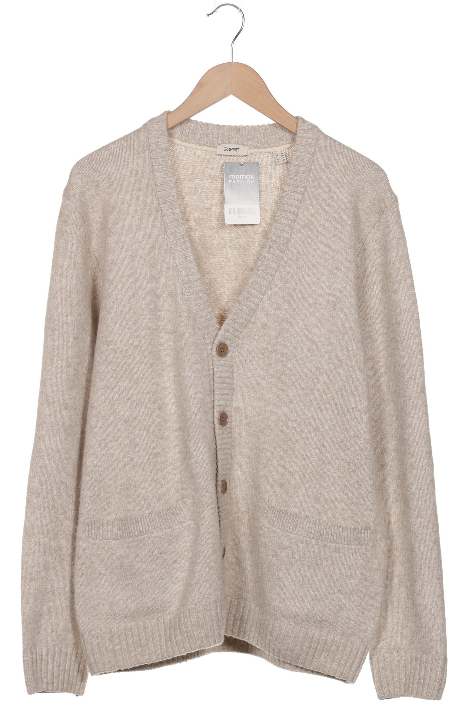 

Esprit Herren Strickjacke, beige, Gr. 54
