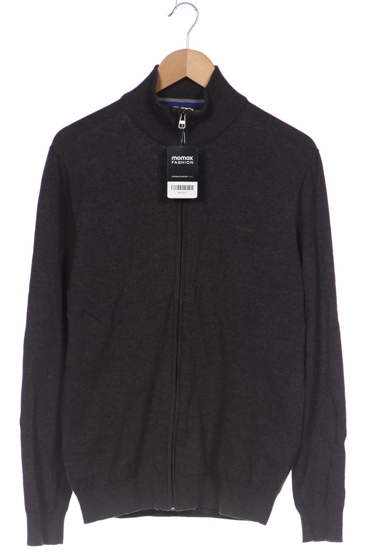 

Esprit Herren Strickjacke, grau, Gr. 48