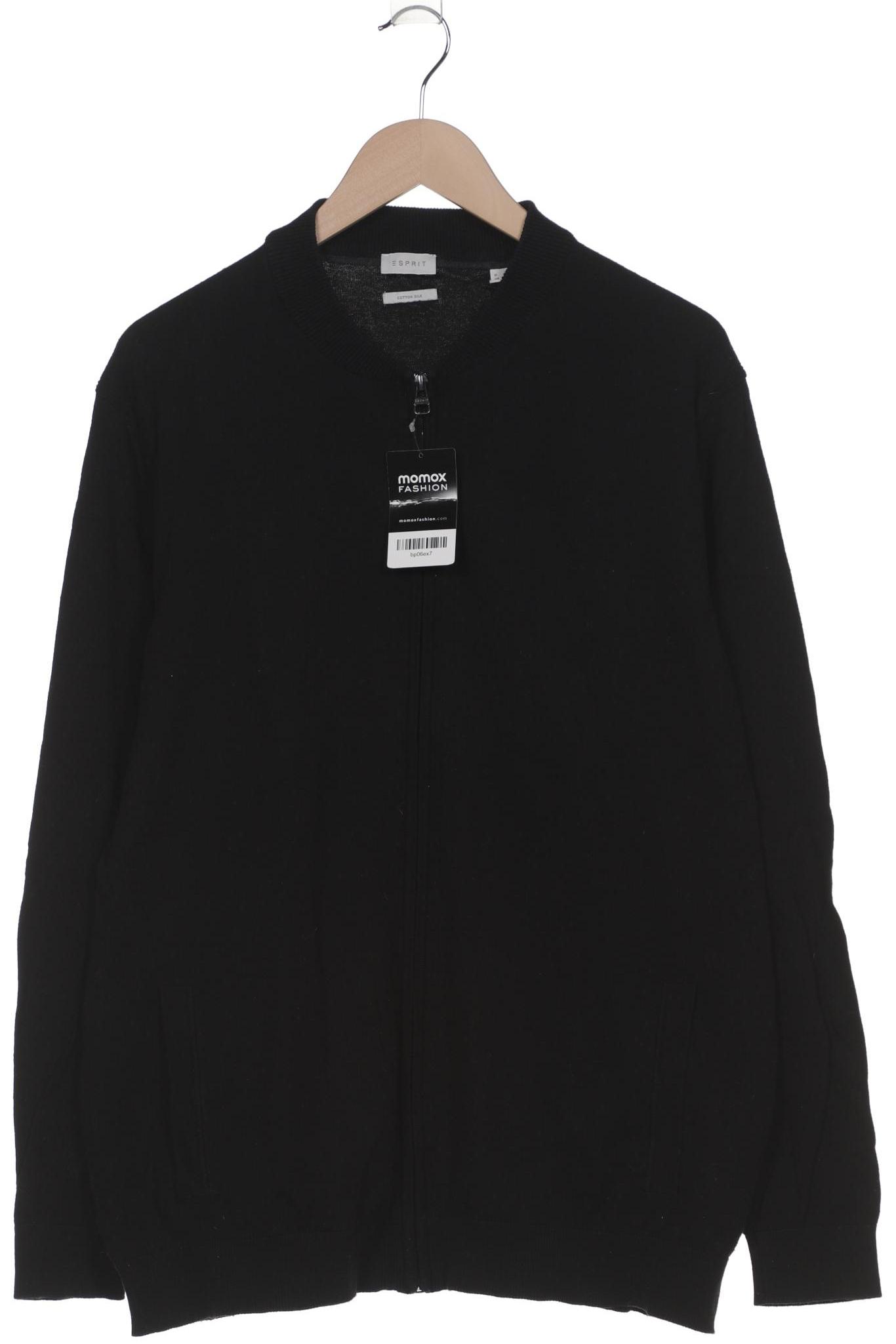 

Esprit Herren Strickjacke, schwarz, Gr. 56
