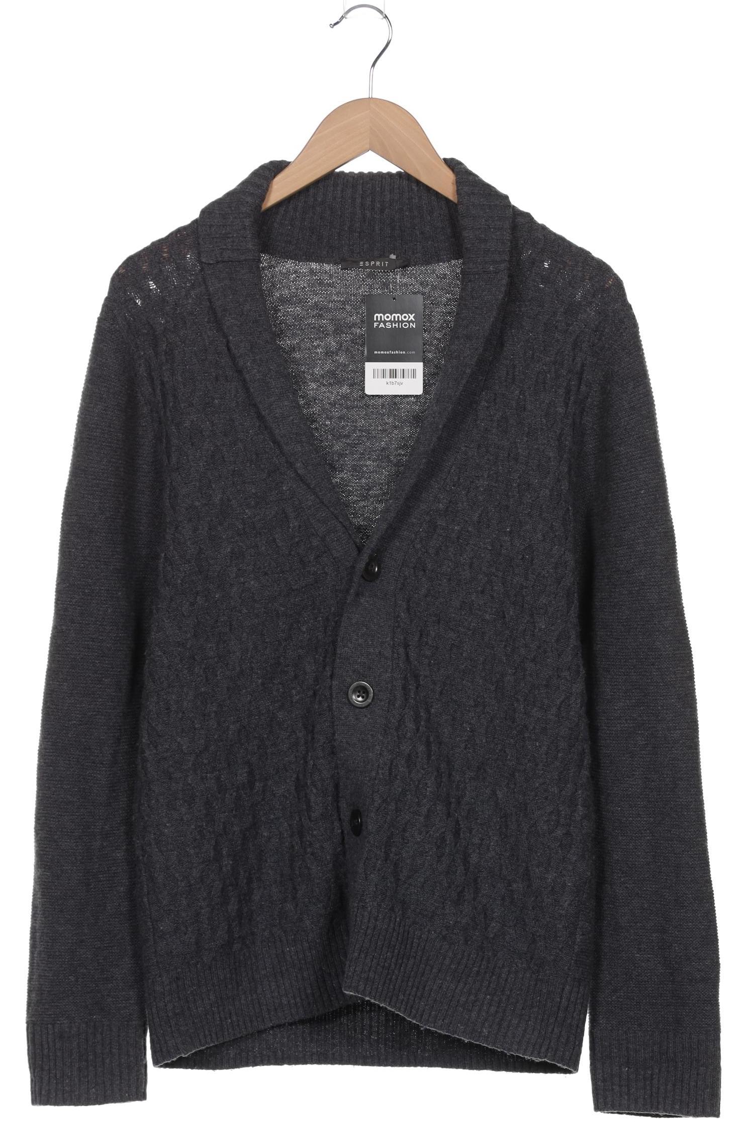 

Esprit Herren Strickjacke, grau, Gr. 52