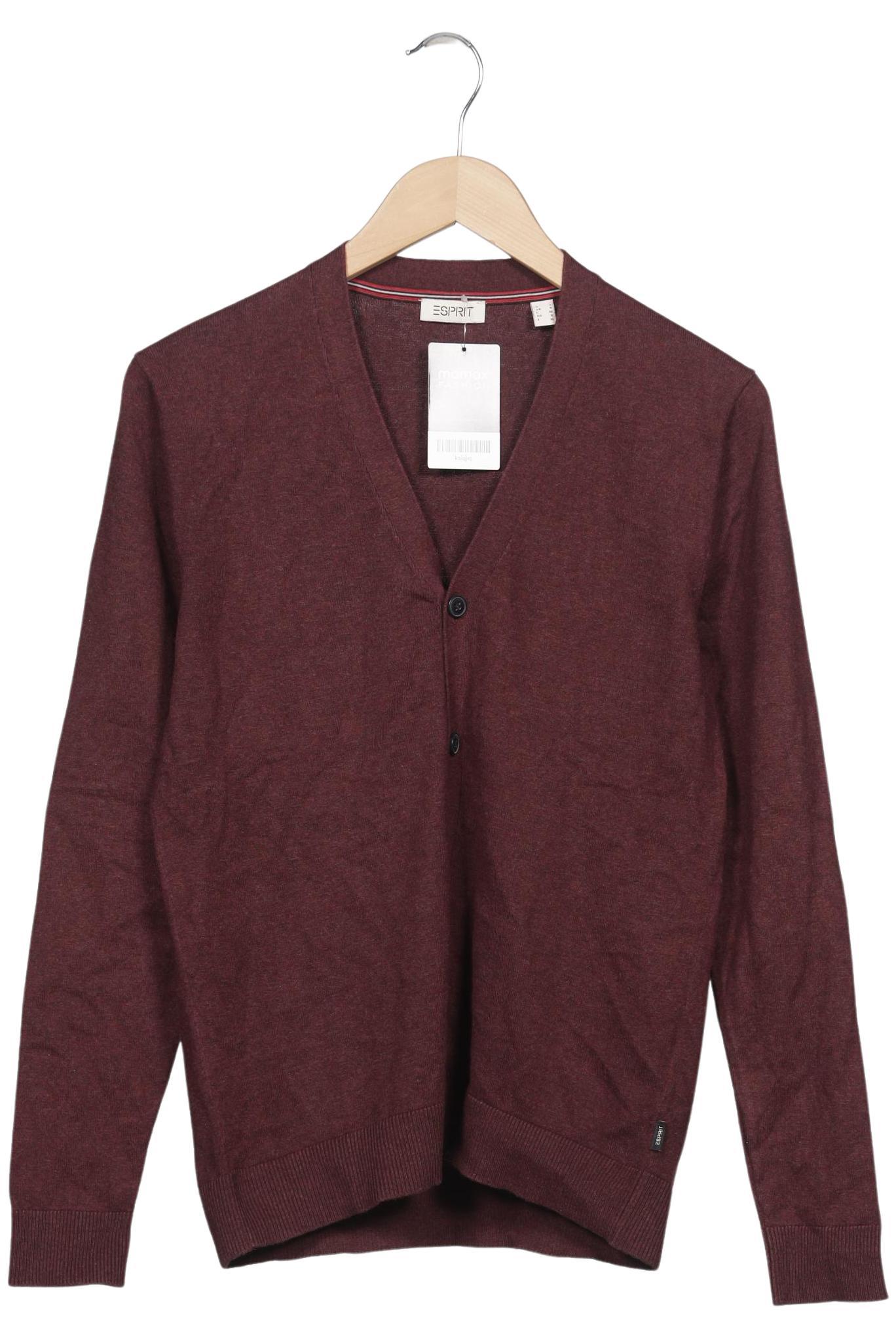 Thumbnail - Esprit Herren Strickjacke, bordeaux, Gr. 46