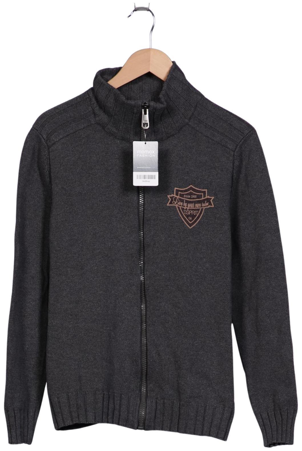 

Esprit Herren Strickjacke, grau, Gr. 48