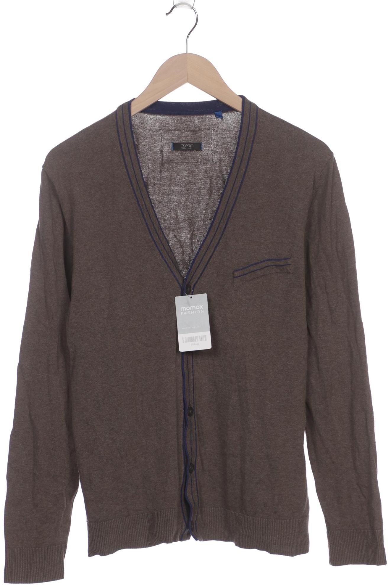 

Esprit Herren Strickjacke, braun, Gr. 48