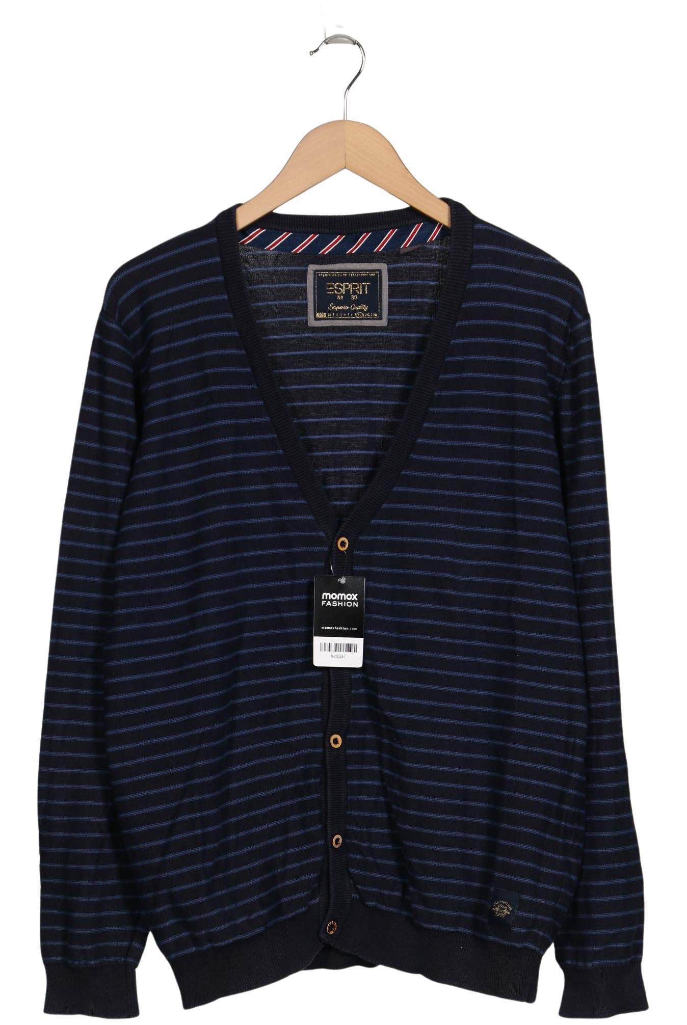 

Esprit Herren Strickjacke, marineblau, Gr. 54