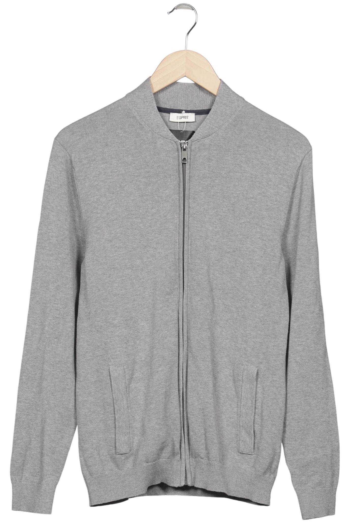 

Esprit Herren Strickjacke, grau, Gr. 46