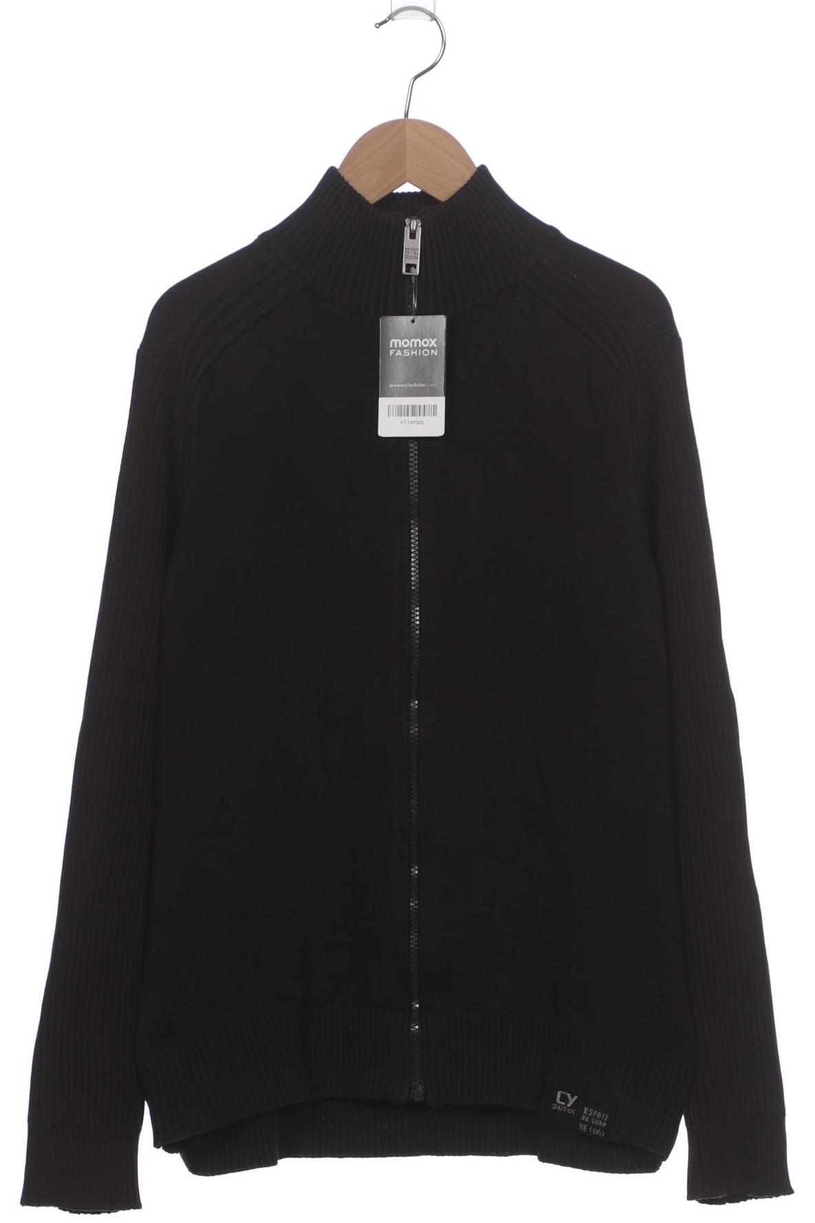 

Esprit Herren Strickjacke, schwarz, Gr. 46