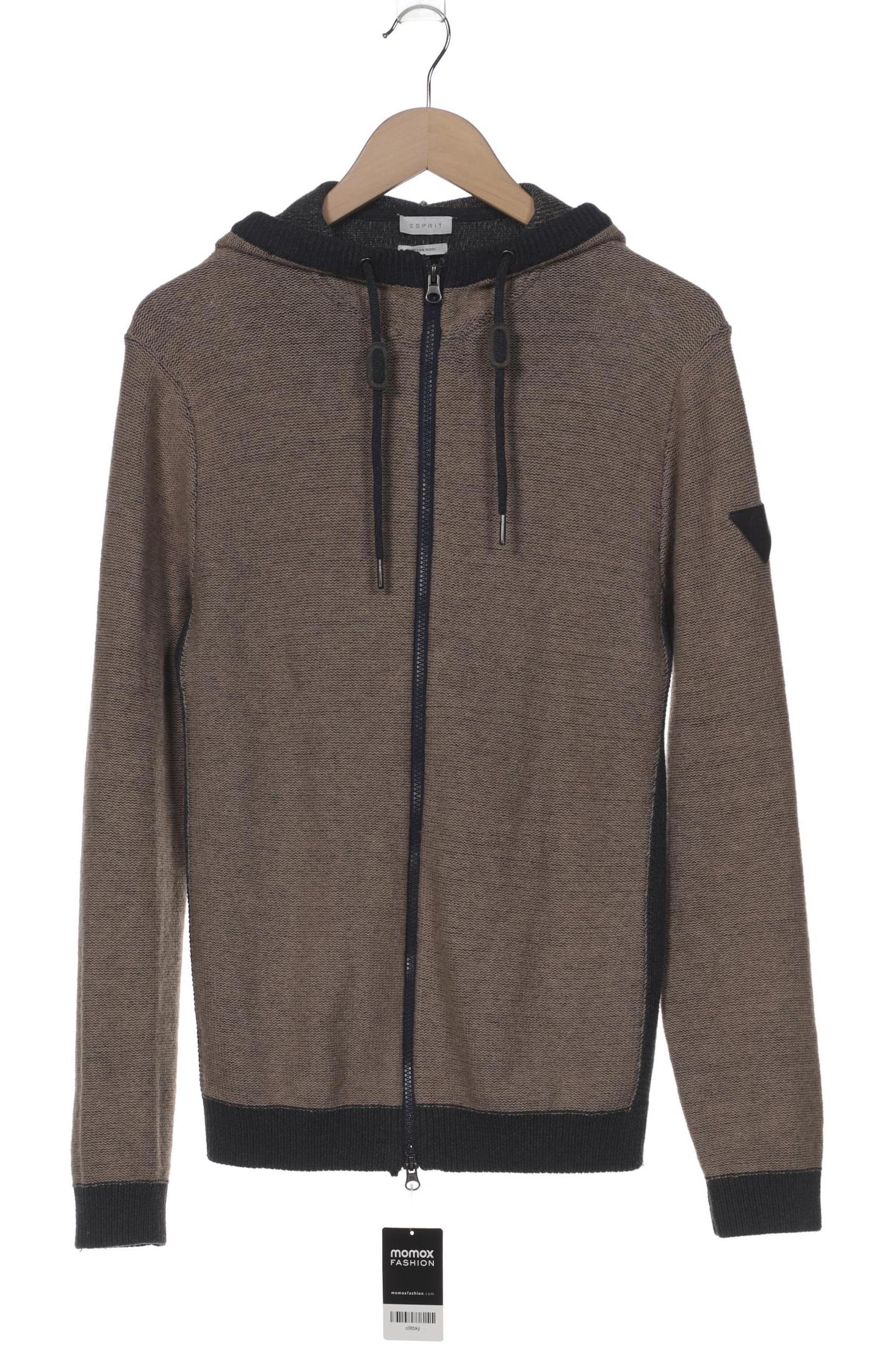 

Esprit Herren Strickjacke, braun, Gr. 48