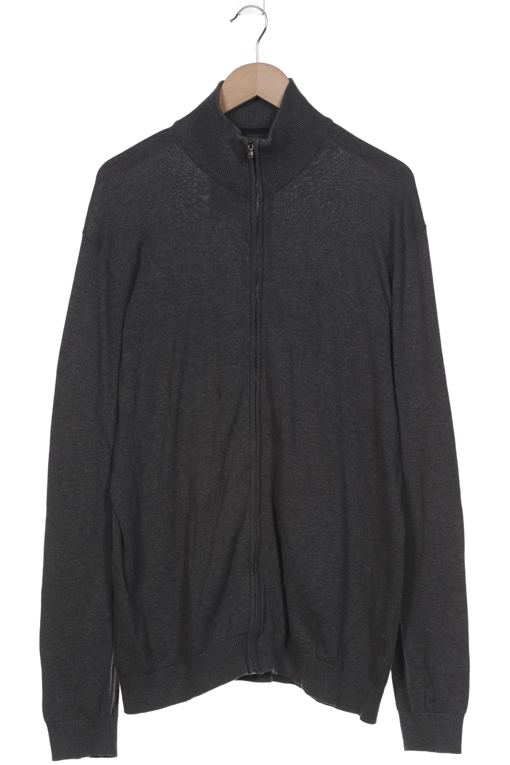 

Esprit Herren Strickjacke, grau, Gr. 58
