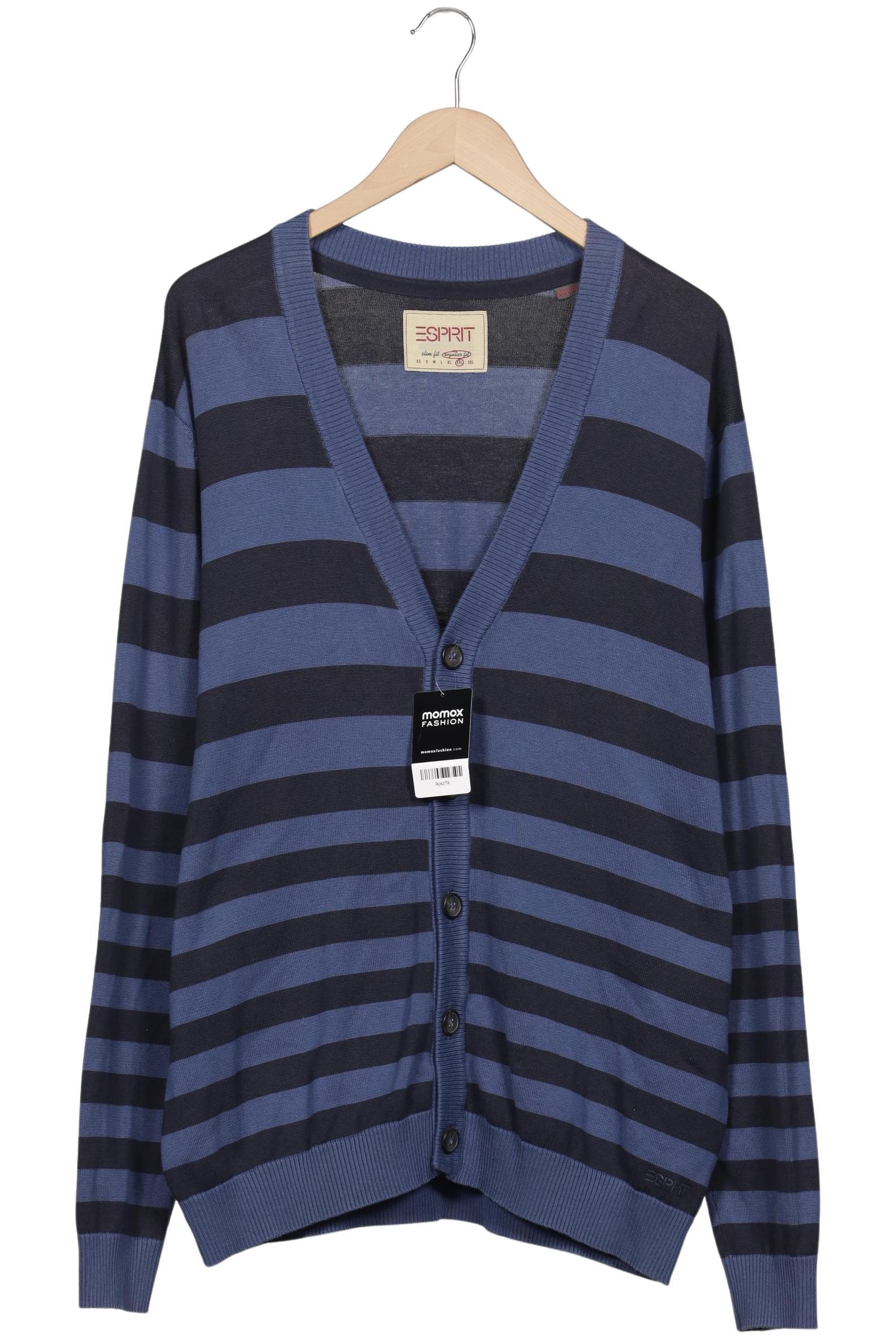 

Esprit Herren Strickjacke, marineblau, Gr. 56