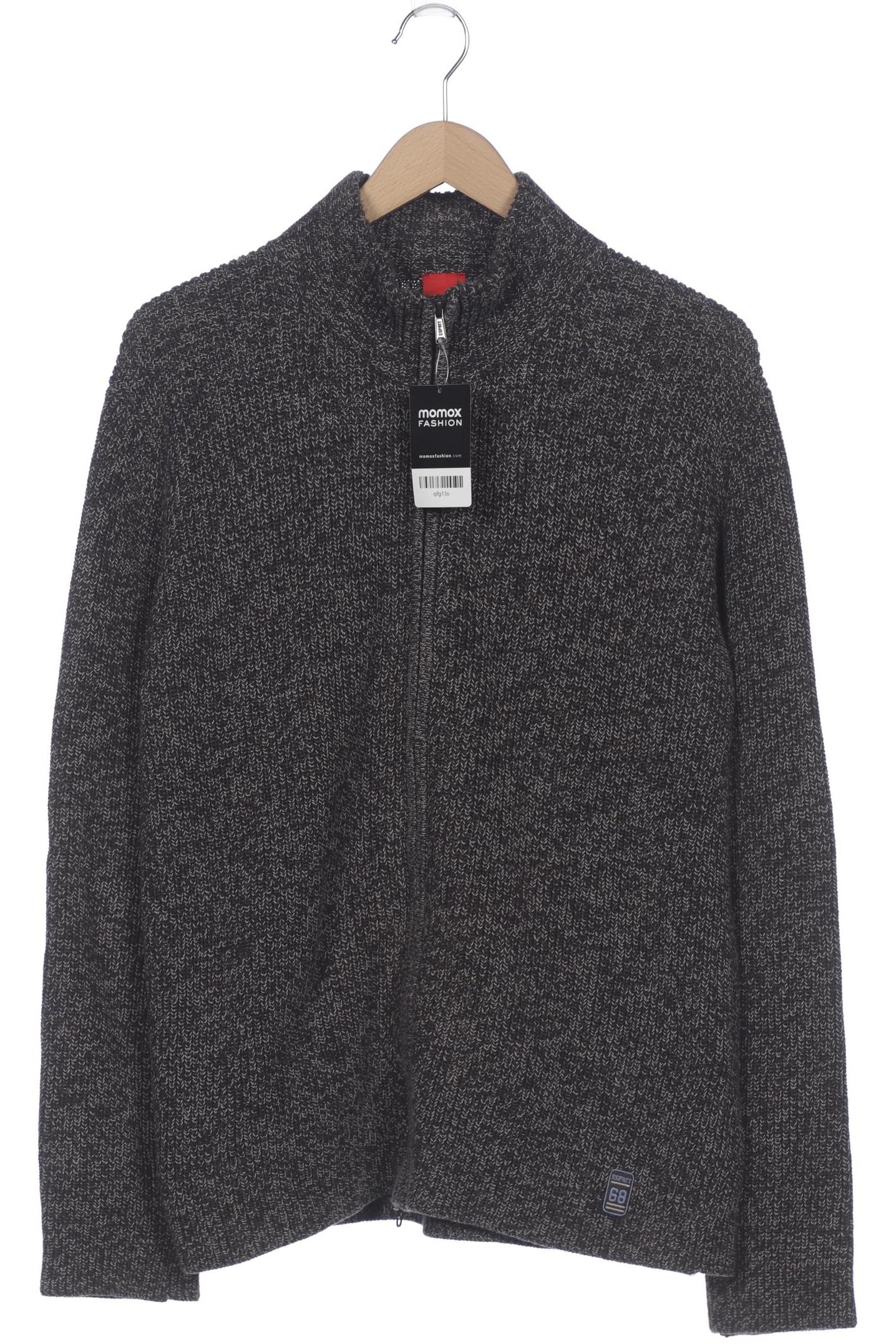 

Esprit Herren Strickjacke, schwarz, Gr. 52