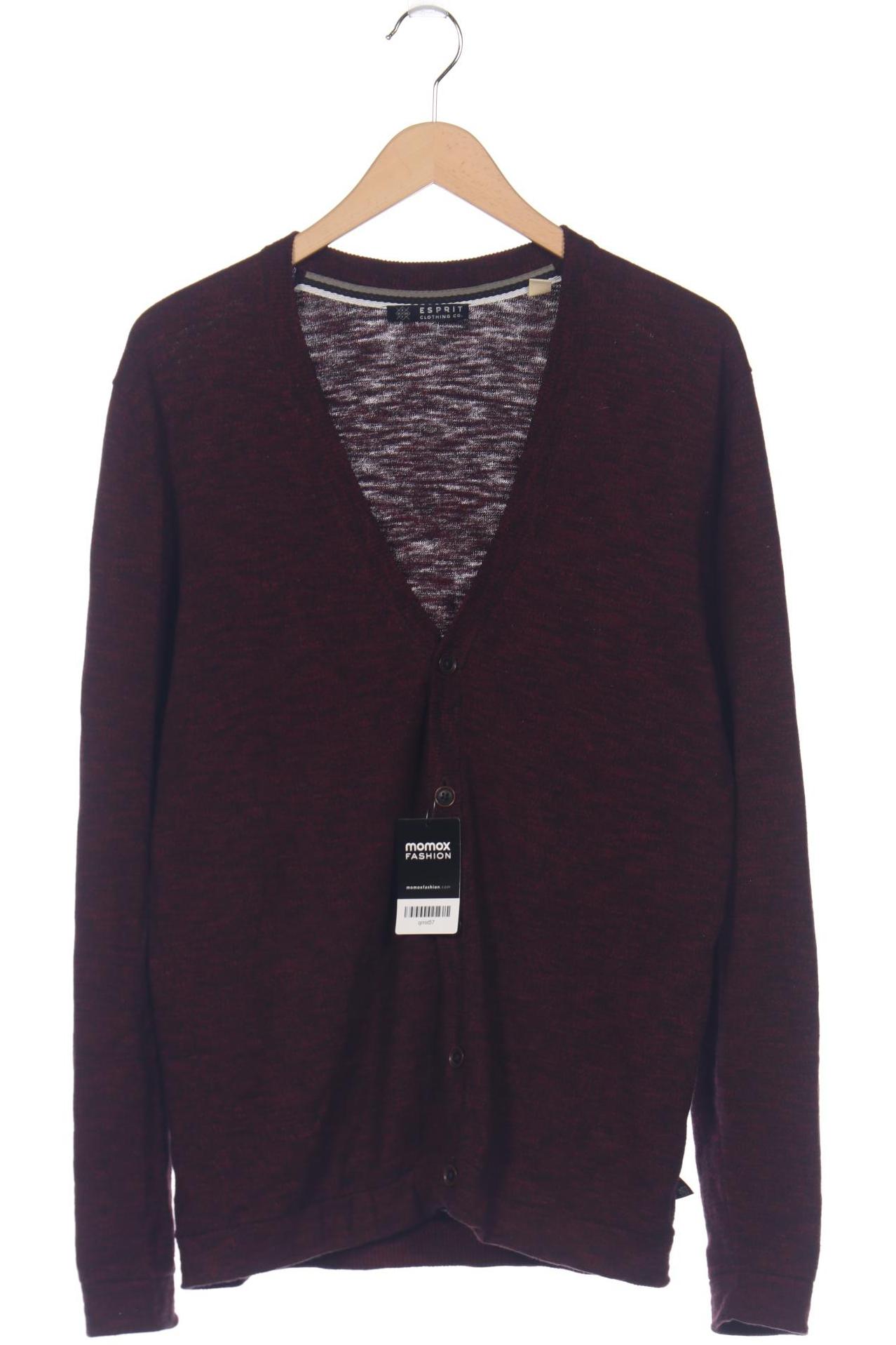 

Esprit Herren Strickjacke, bordeaux, Gr. 52