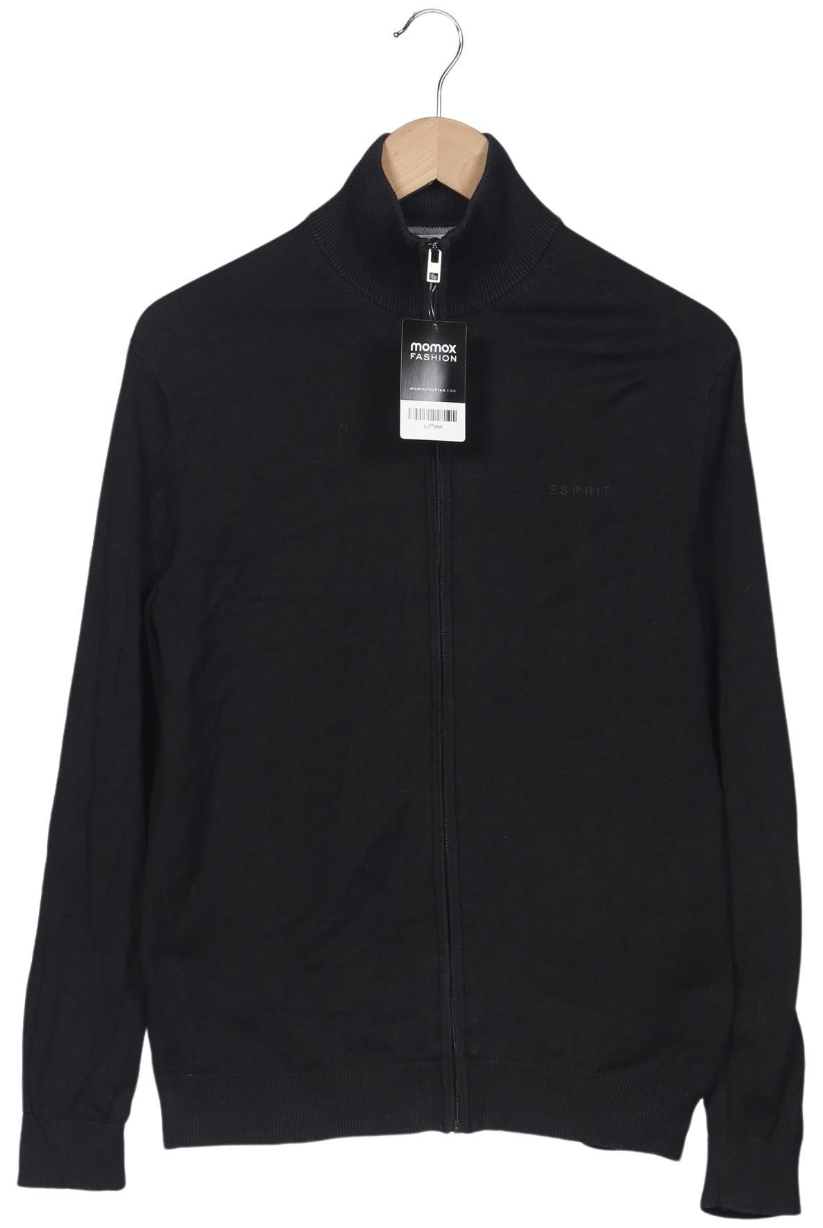 

Esprit Herren Strickjacke, schwarz, Gr. 48