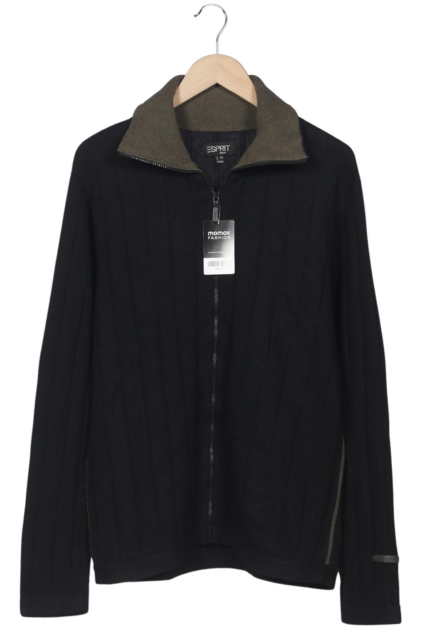 

Esprit Herren Strickjacke, schwarz, Gr. 56