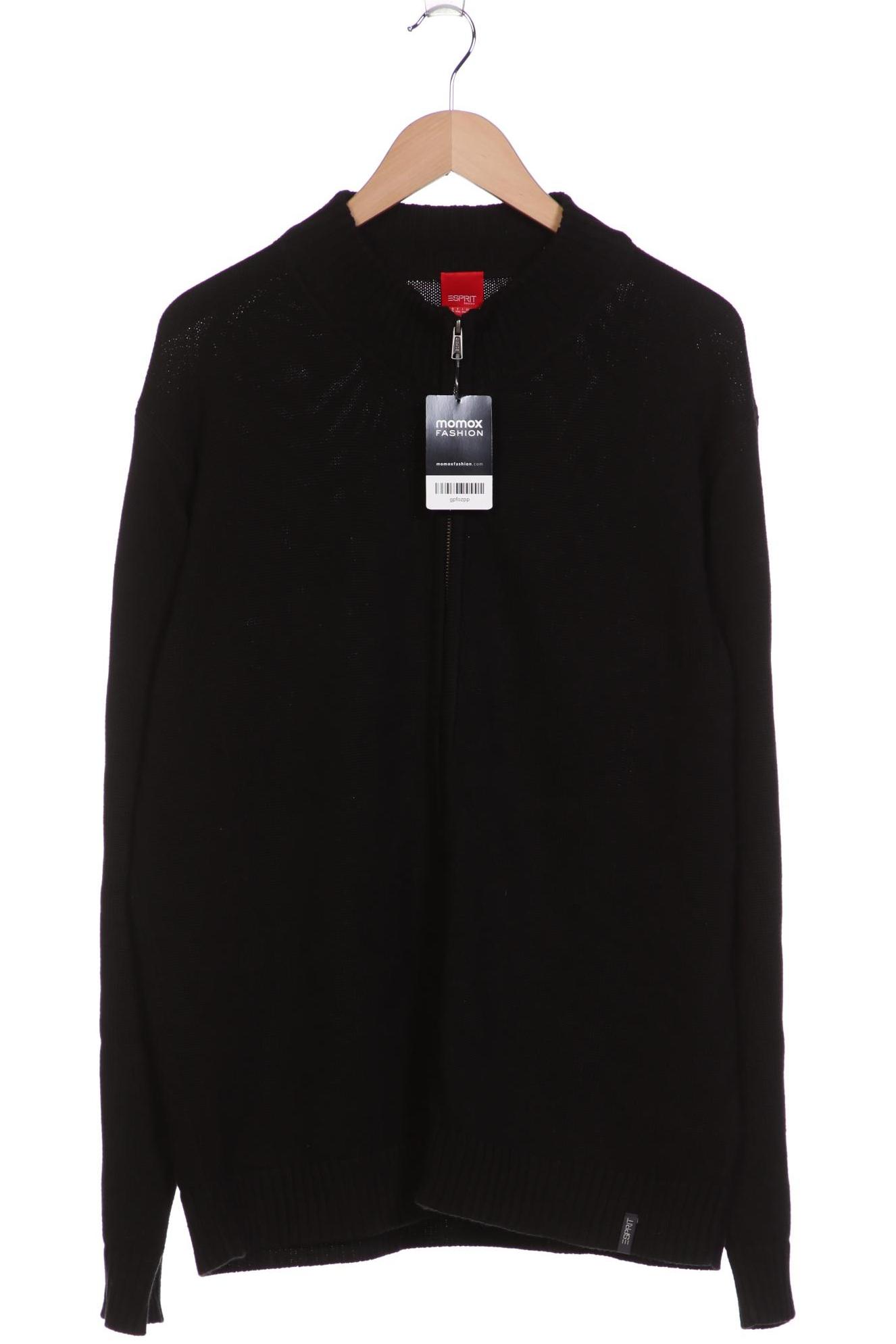 

Esprit Herren Strickjacke, schwarz, Gr. 54