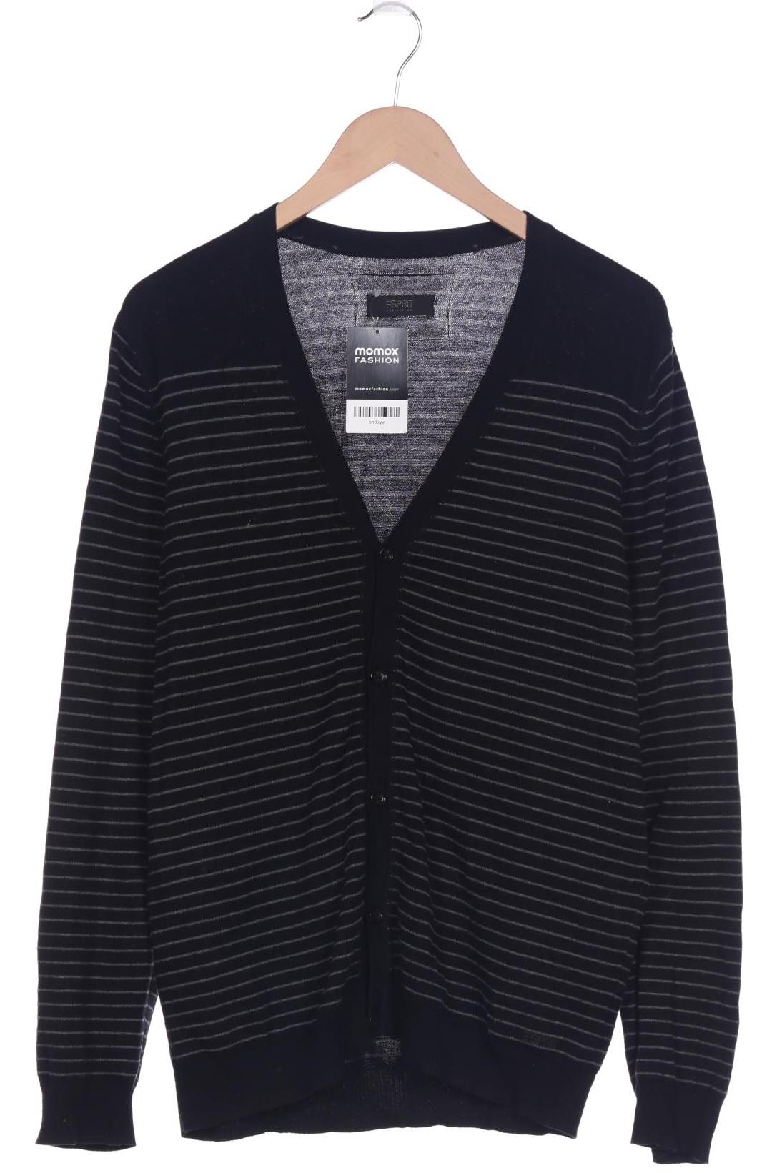 

Esprit Herren Strickjacke, schwarz, Gr. 52