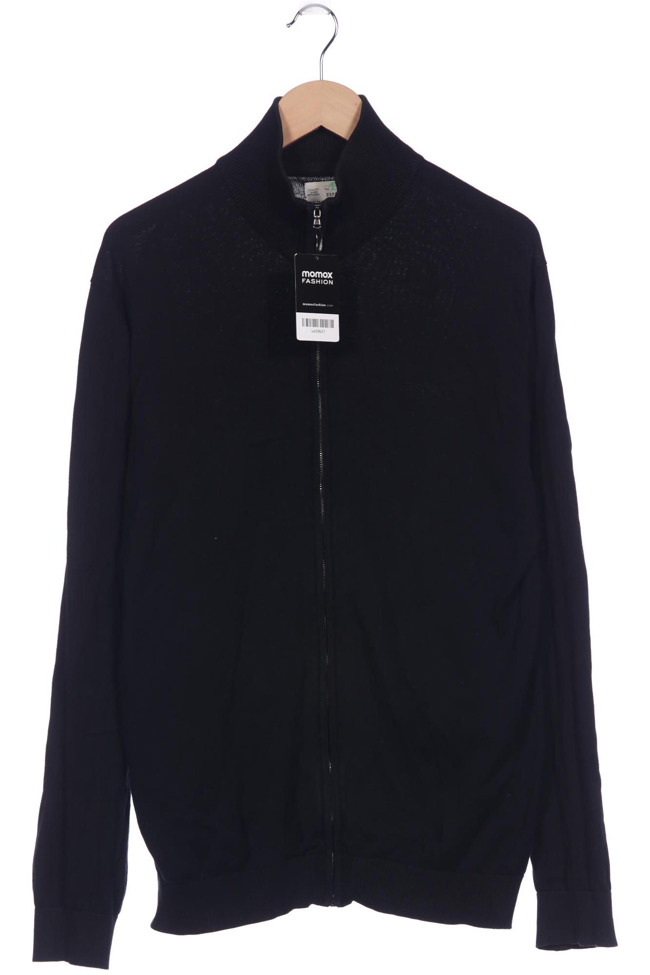 

Esprit Herren Strickjacke, schwarz, Gr. 54