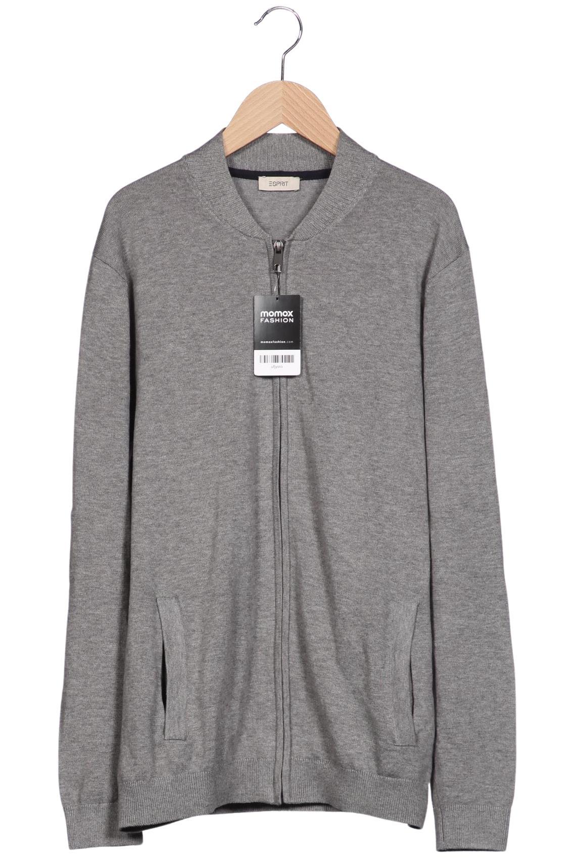 

Esprit Herren Strickjacke, grau, Gr. 48