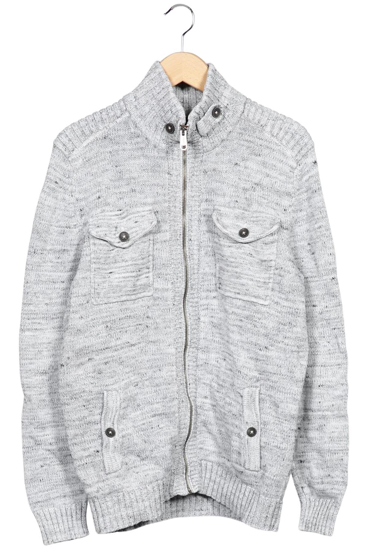 

Esprit Herren Strickjacke, grau, Gr. 52