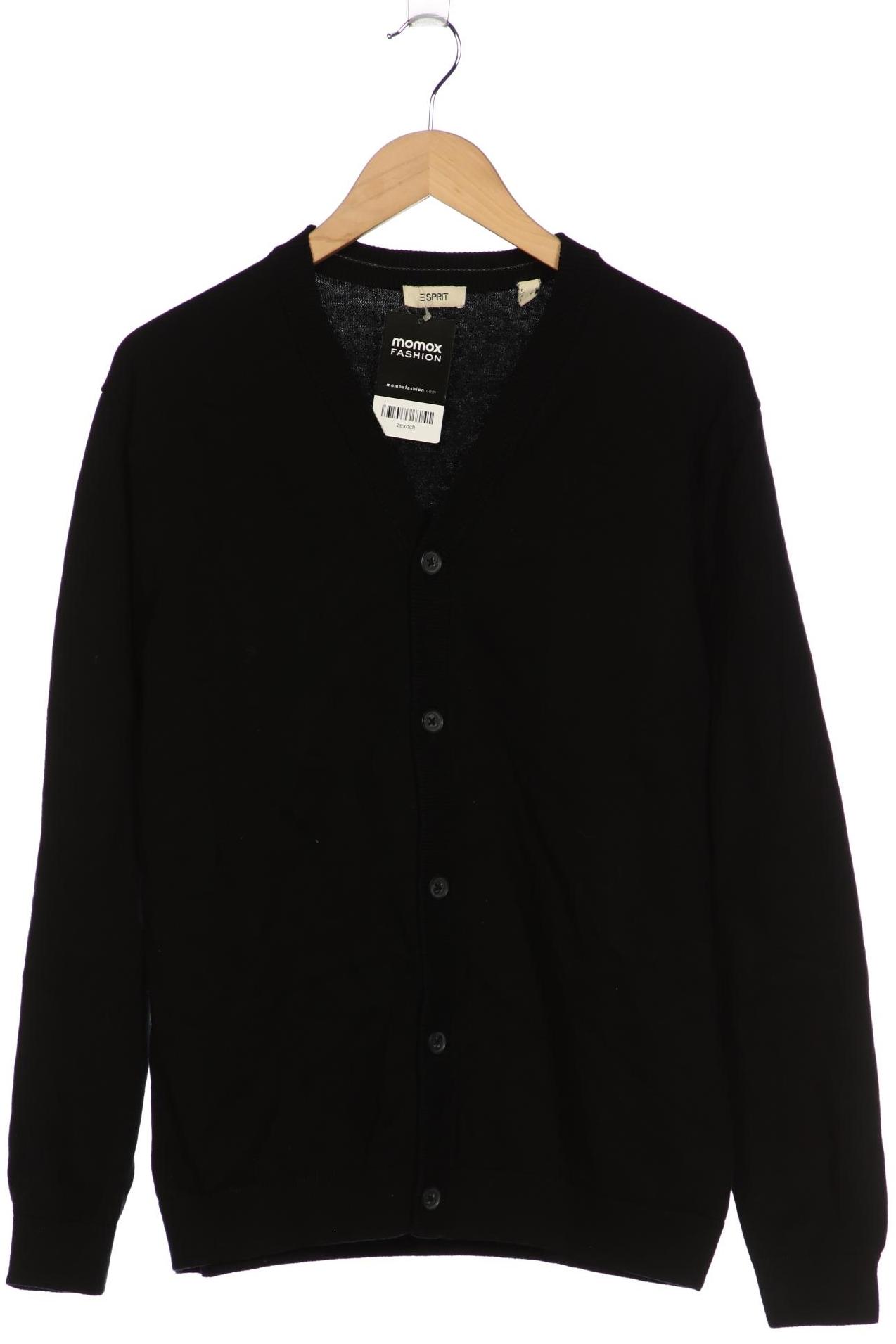 

Esprit Herren Strickjacke, schwarz, Gr. 52