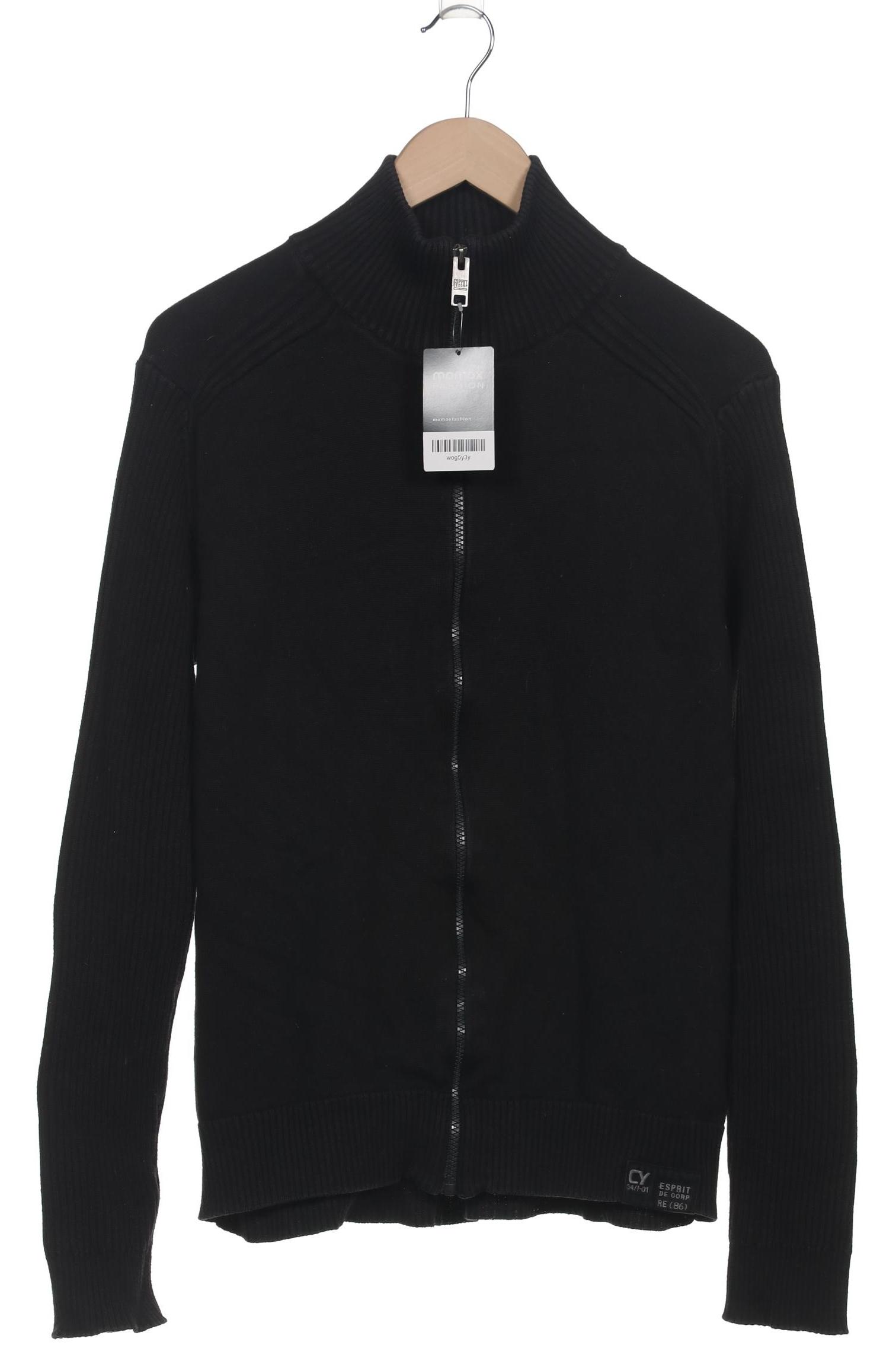 

Esprit Herren Strickjacke, schwarz, Gr. 52