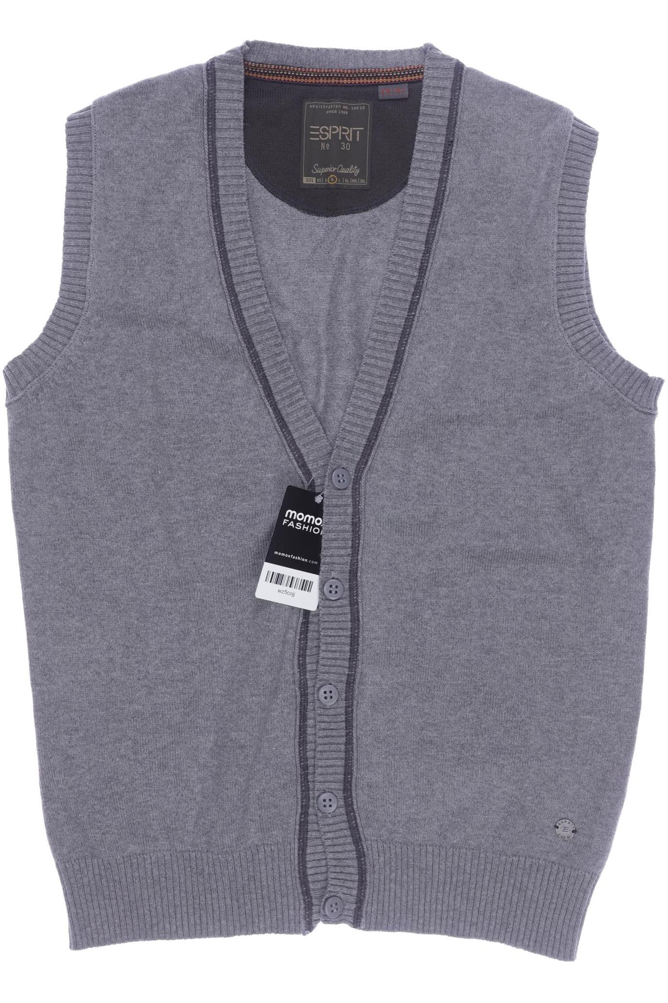 

Esprit Herren Strickjacke, grau