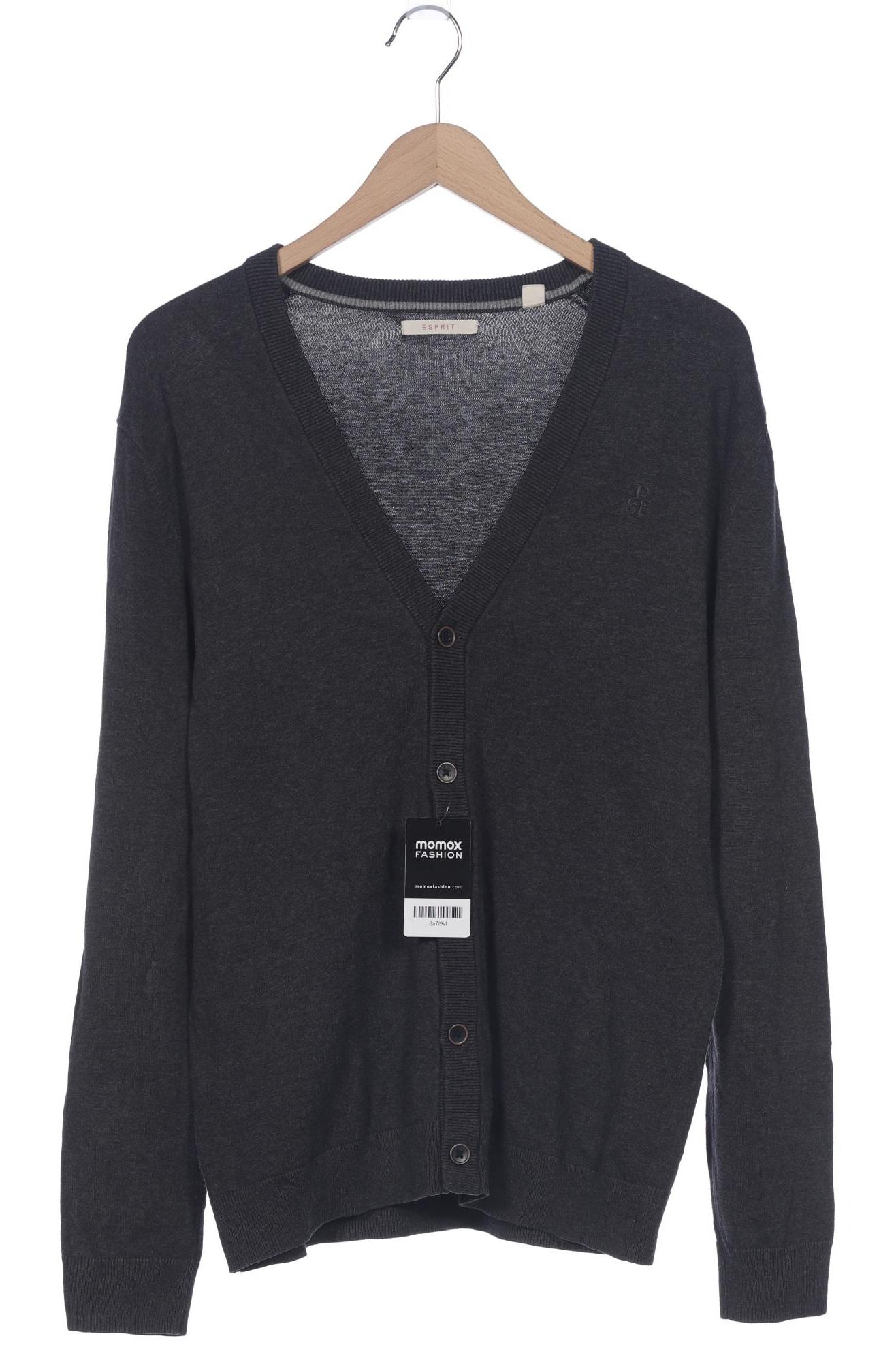 

Esprit Herren Strickjacke, grau, Gr. 52