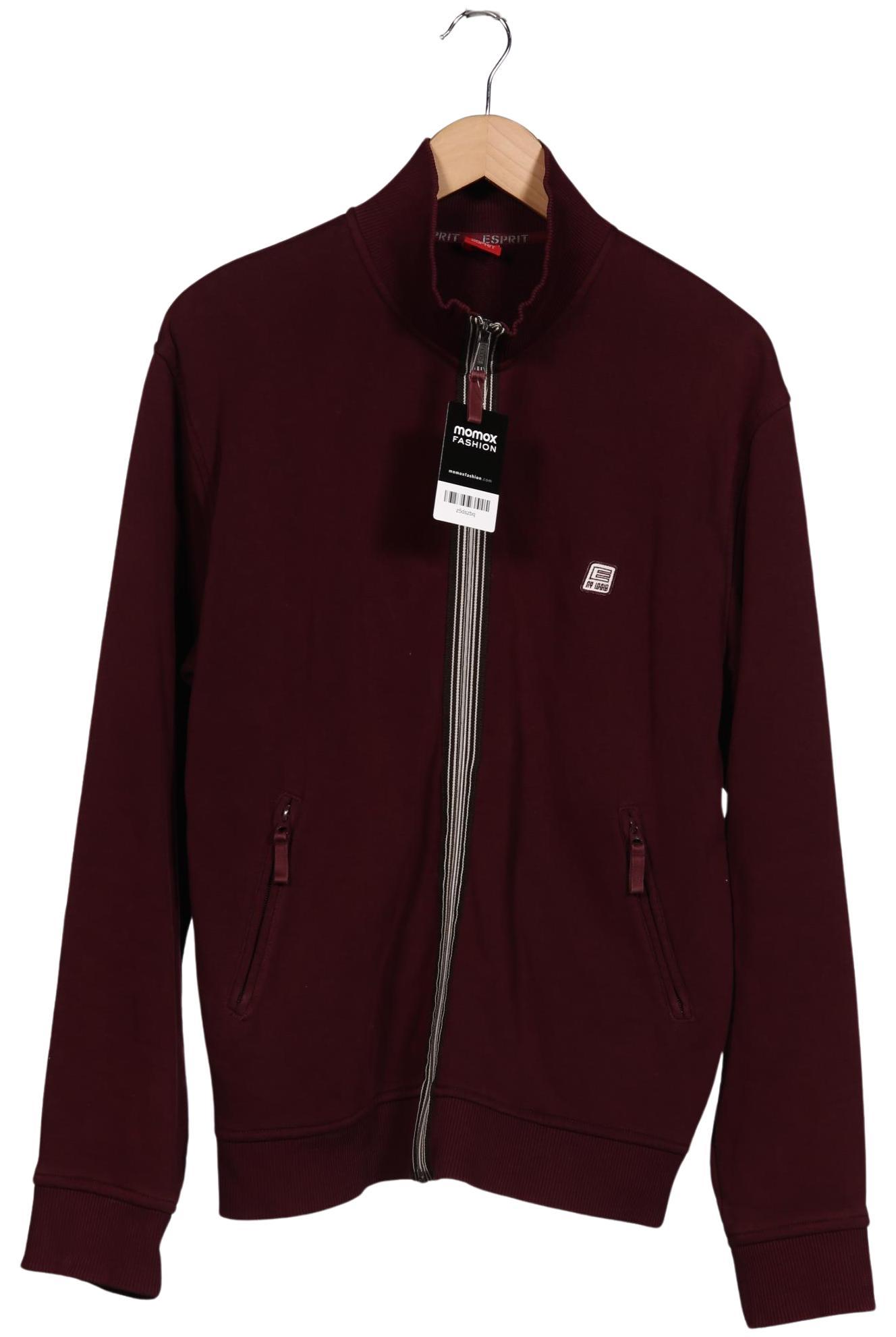 

Esprit Herren Sweatshirt, bordeaux, Gr. 54