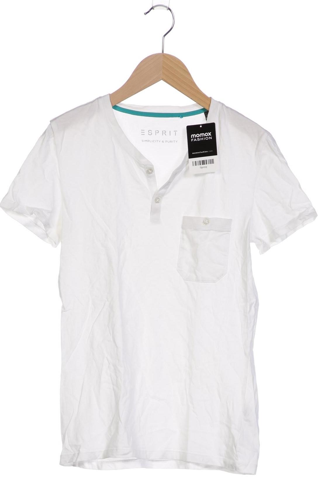 

Esprit Herren T-Shirt, weiß, Gr. 44