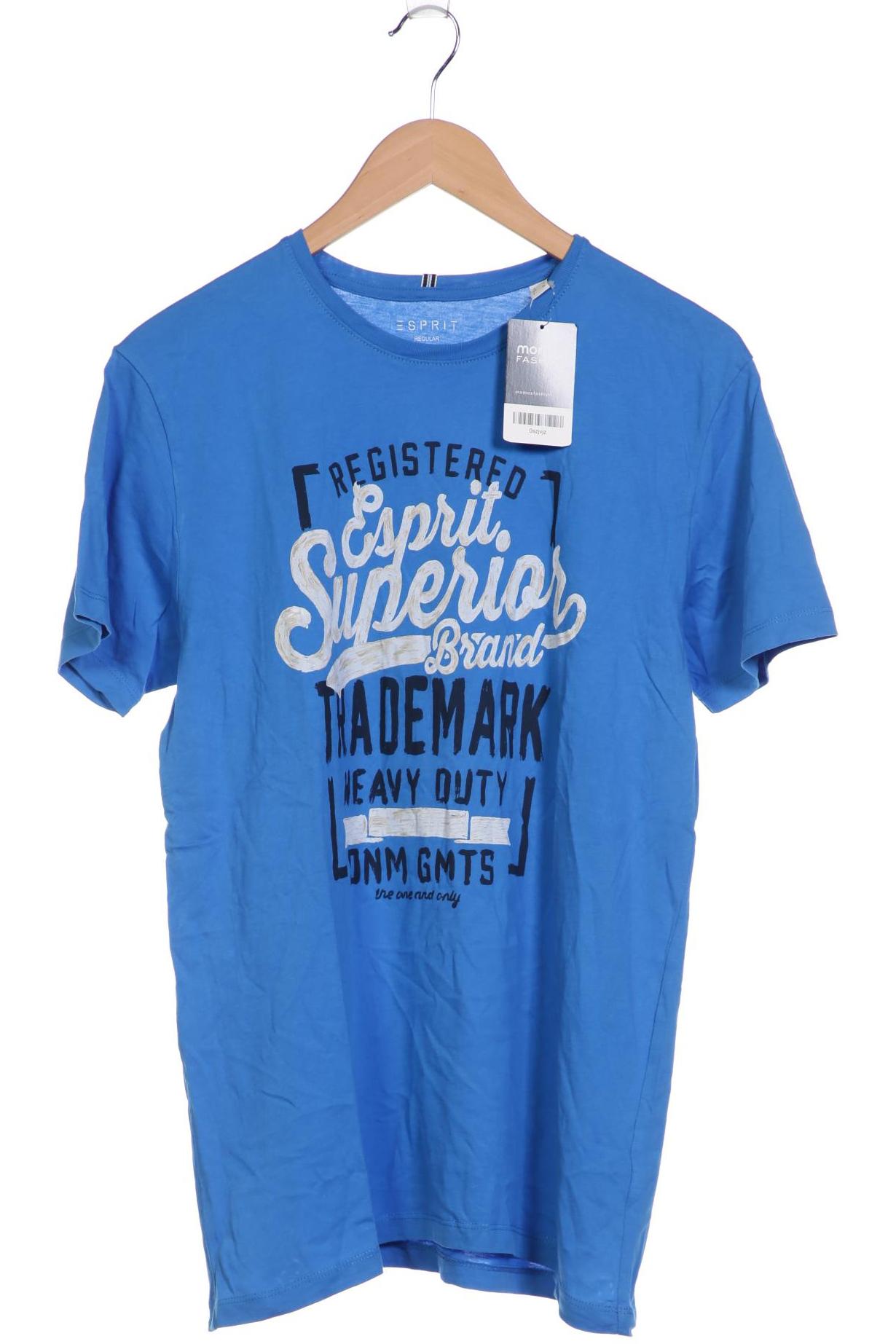 

Esprit Herren T-Shirt, blau, Gr. 52