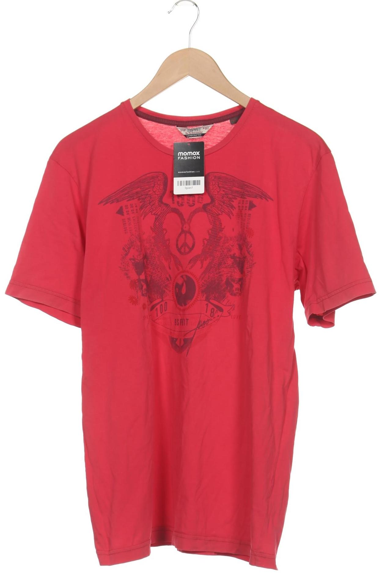 Thumbnail - Esprit Herren T-Shirt, pink, Gr. 54