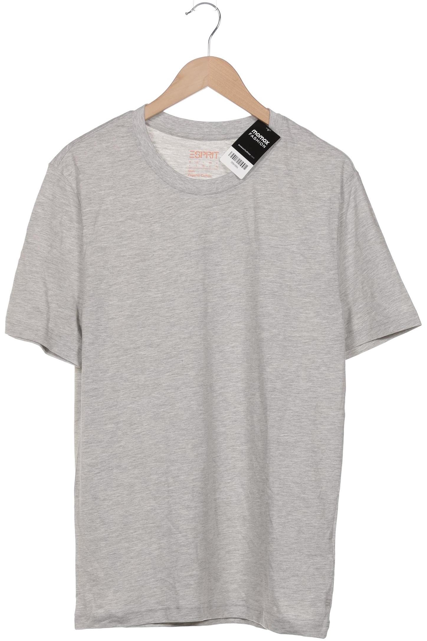 

Esprit Herren T-Shirt, grau, Gr. 52